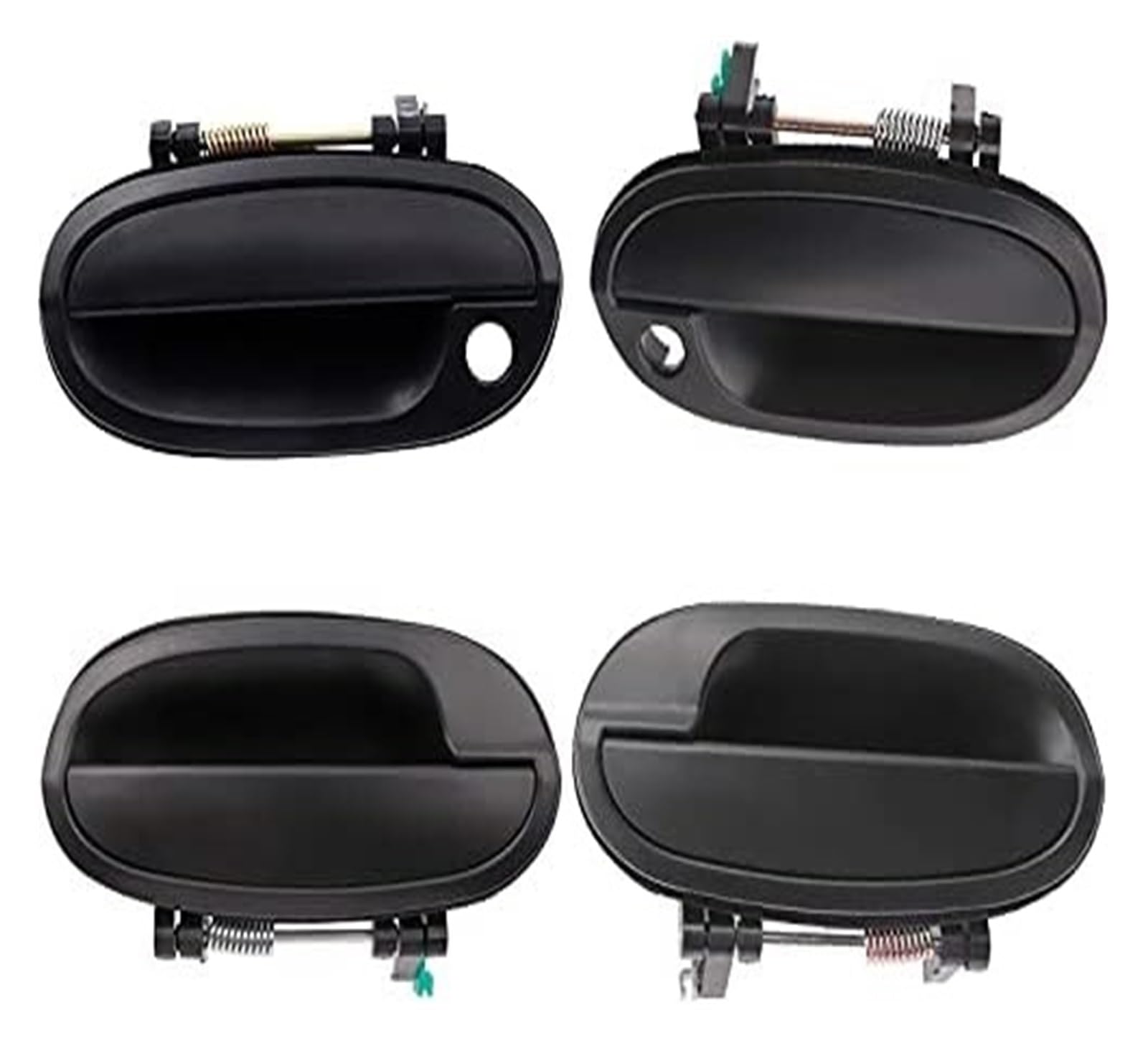 QWQTHGS Car Exterior Door Handle Cap for Matiz Car Exterior Door Handle 96601472 96601473 96601474 96601475 Automotive Accessories