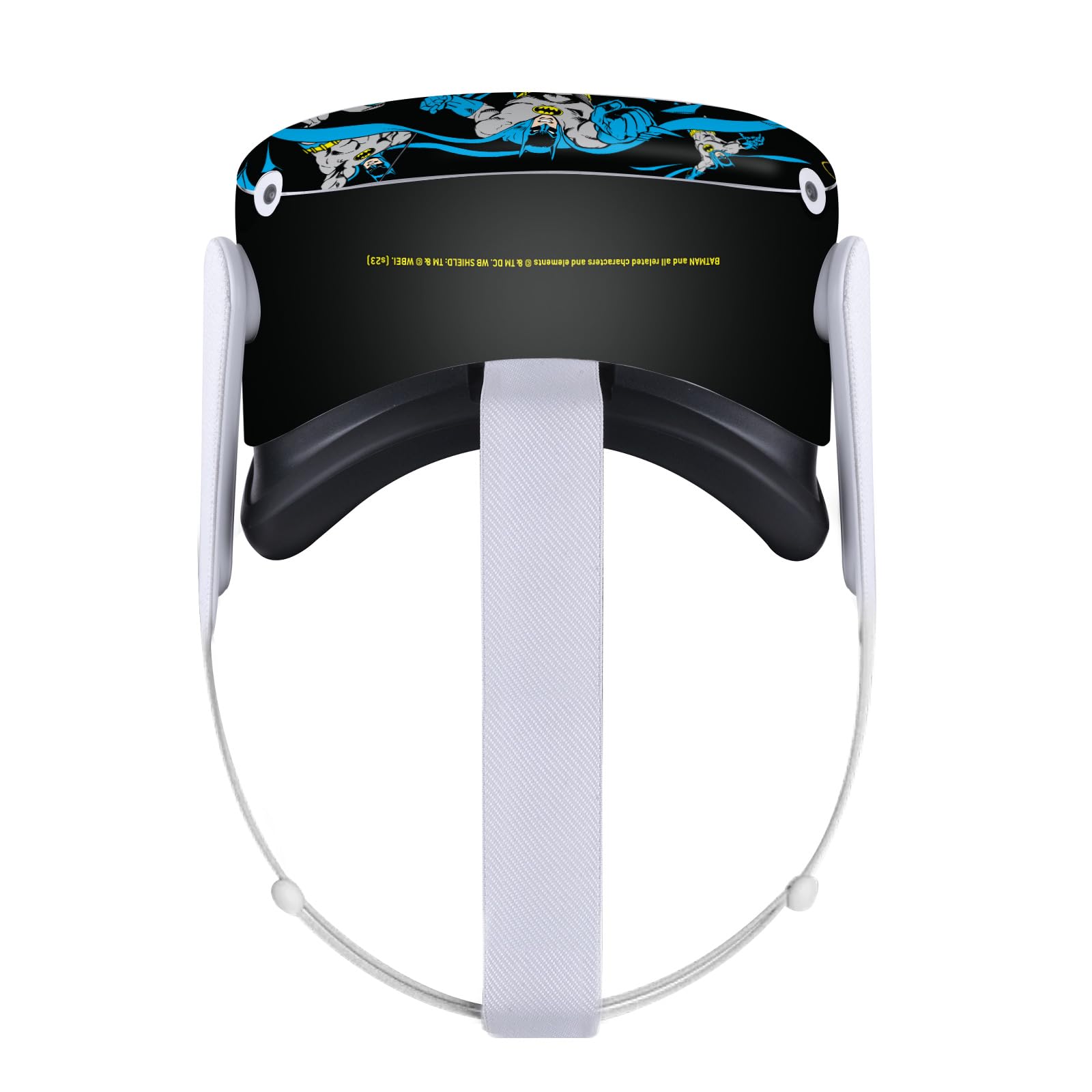 Head Case Designs Officially Licensed Batman DC Comics Classic Logos and Comic Book Vinyl Sticker Skin Decal Cover Compatible with Meta Quest 2