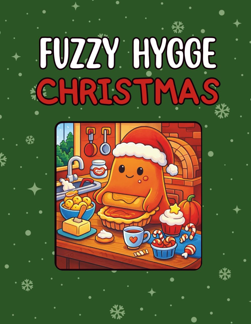 Fuzzy Hygge Christmas: Coloring book