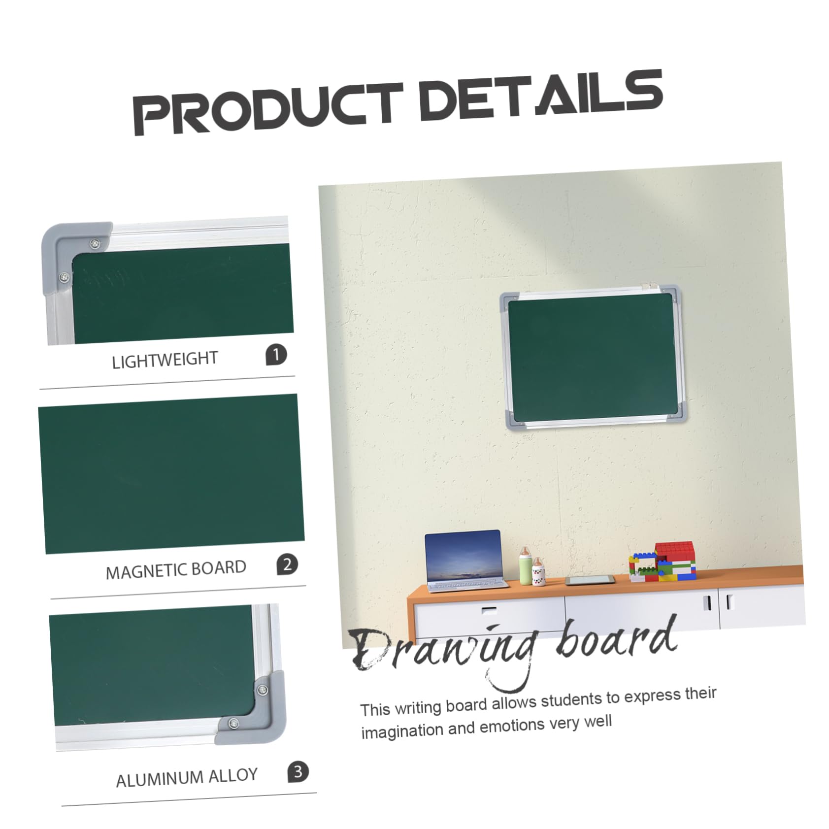 PLAFOPE Pizarra white Planificadora Semanal de Doble Cara Pizarra de Borrado en Seco Tablero de Escritura para Montar en La Pared Tamaño Compacto 30 X 40 Cm