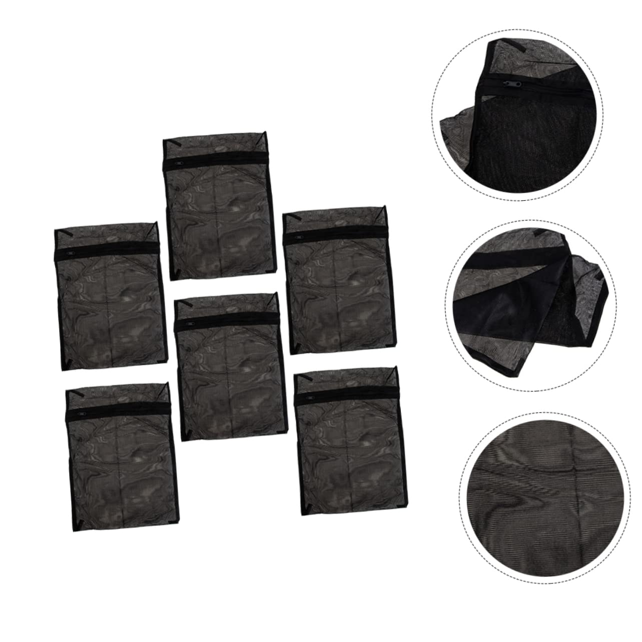Alipis 2 Sets Wäschesäcke Aus Netzstoff mit Kordelzug für Waschmaschine Bh Unterwäsche Socken Atmungsaktiv und 6 Stück