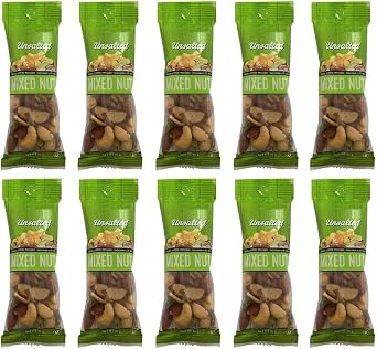 Unsalted Mixed Nuts, 15.9 oz 450 g 1.6 oz 45 g x 10 Bags