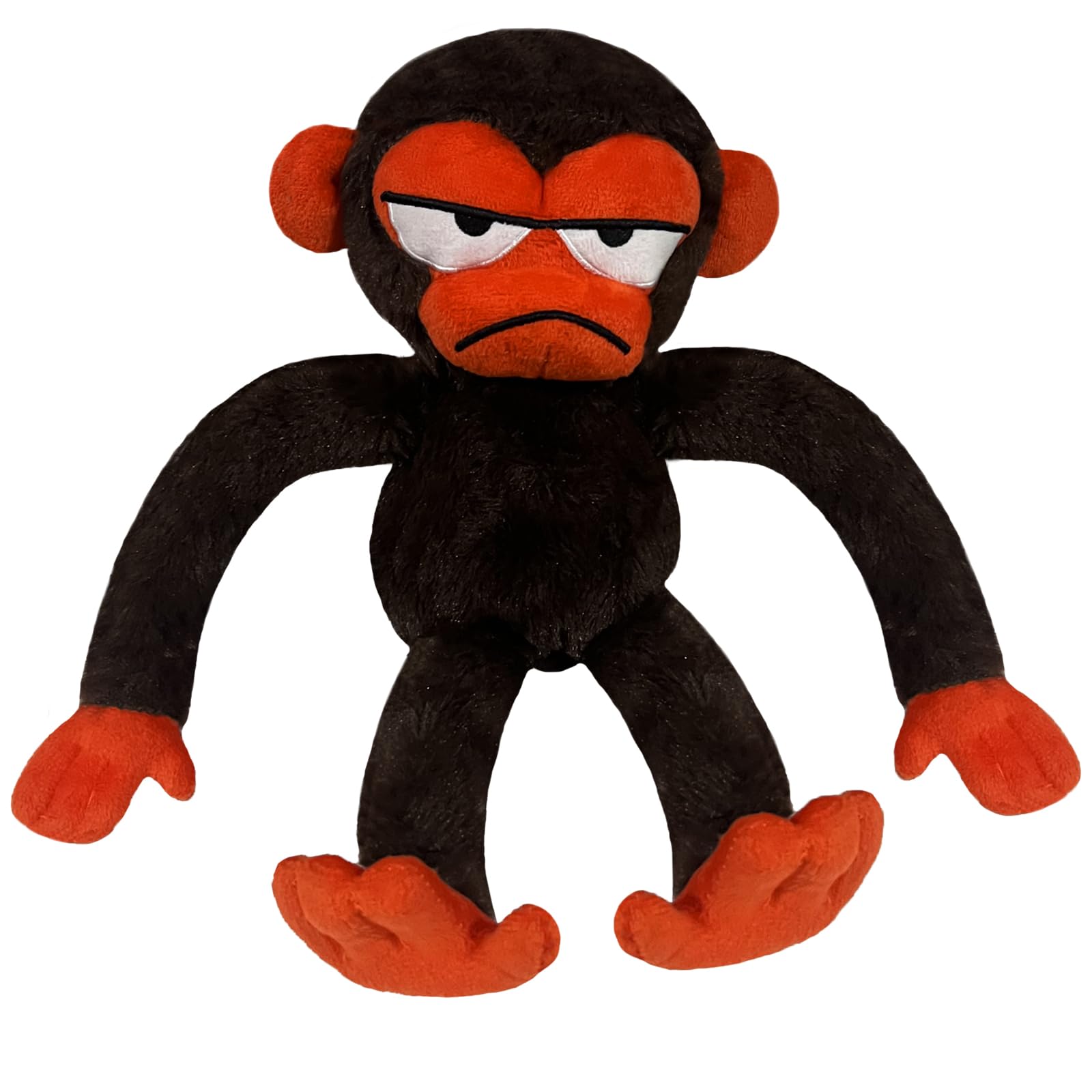 Yonomelo Cute Monkey Plush Toys, Monkey Stuffed Animal Plush Toys, Suitable Gifts for Boys and Girls, Bedroom Decoration Gifts