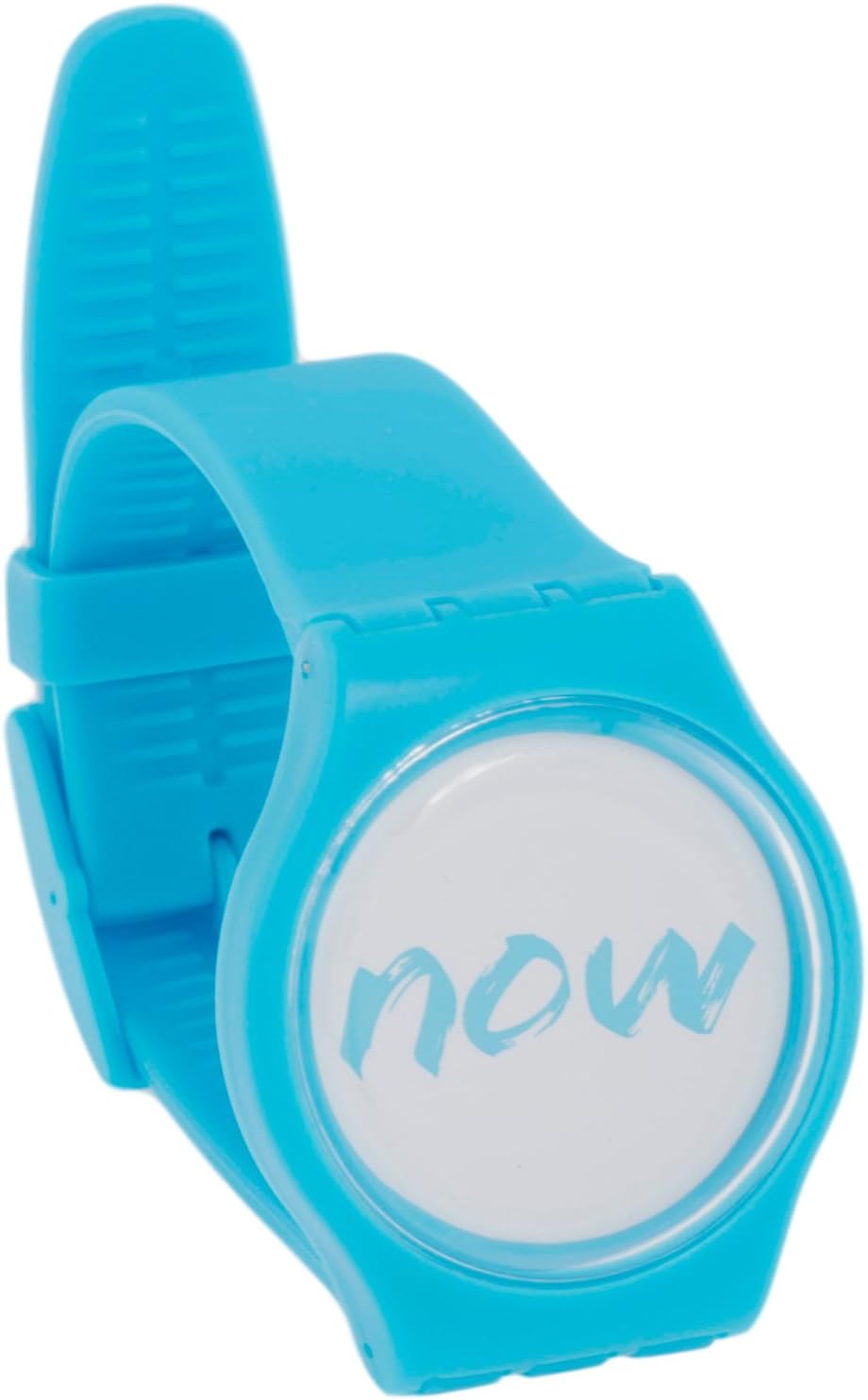 Now Watch - Be Present in The Moment with Wristband That Says Now - for Men & Women [Blue]