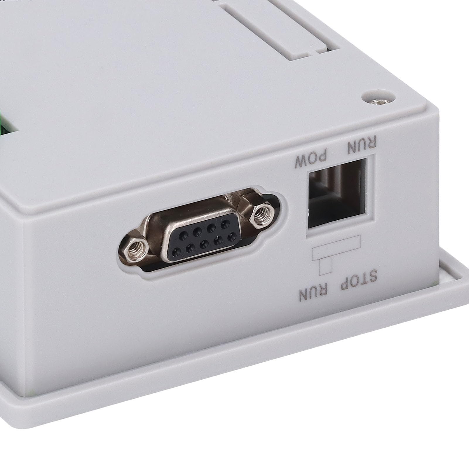 Controlador Integrado con Pantalla PLC de Texto, OP320 A 3 22MR, Módulo de Visualización de Texto del Tablero de Control Industrial Analógico de Puerto ABS, Controlador PLC