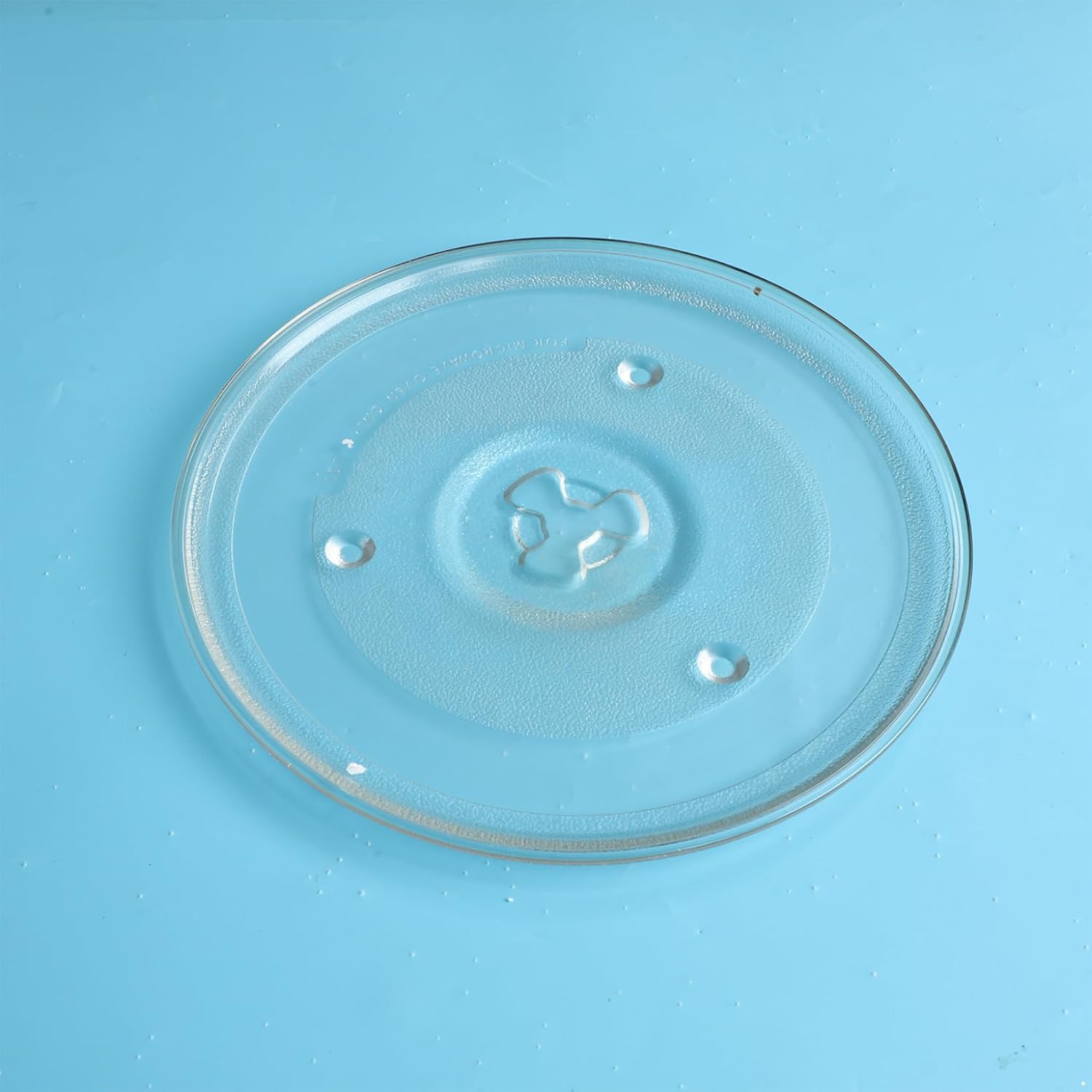 Hansber Microwave Turntable Glass Plate Replaceable Universal Shatter-Resistant Heat-Resistant Kitchen Accessory Type 6 One Size