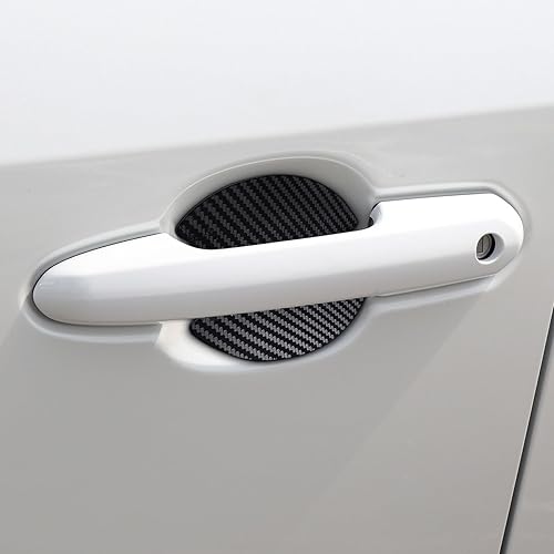 Miniatura 5 de Protector magnético para cuenco de puerta de automóvil, 6 piezas de película protectora de arañazos de pintura para manija de puerta de automóvil,