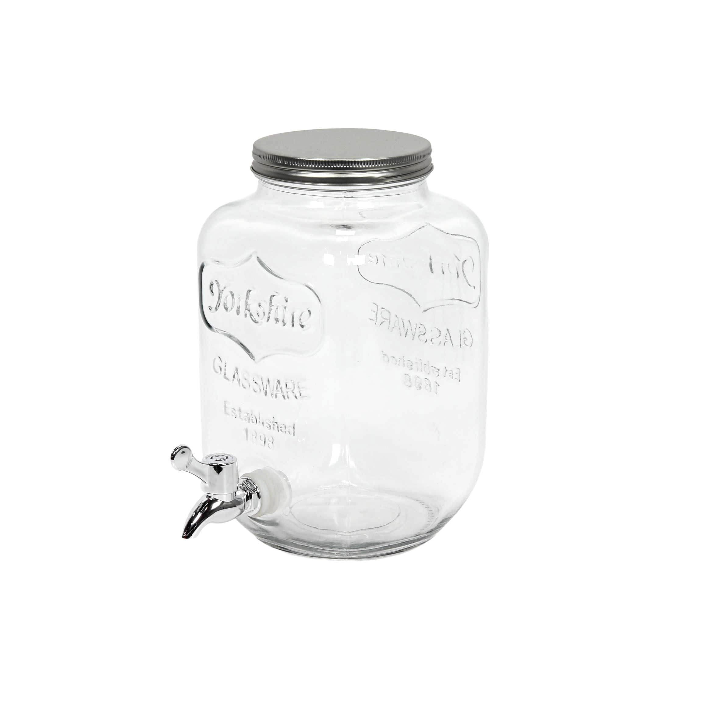 JJA 135887-​Dispenser per Bevande, capacità 4 L, in plastica, Colori Assortiti