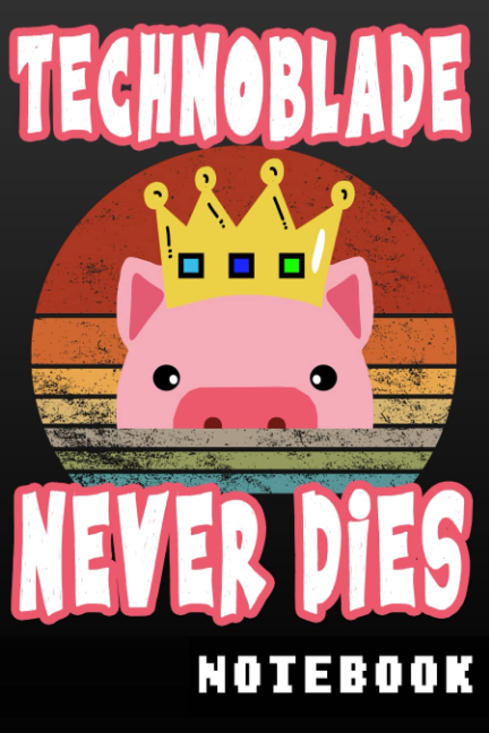 Technoblade Never Dies Notebook - Technoblade Composition - Technoblade journal - Notebook For Gamers - Diary Journal | For student, Womens, kids, ... Never Dies Notebook Dream smp notebook
