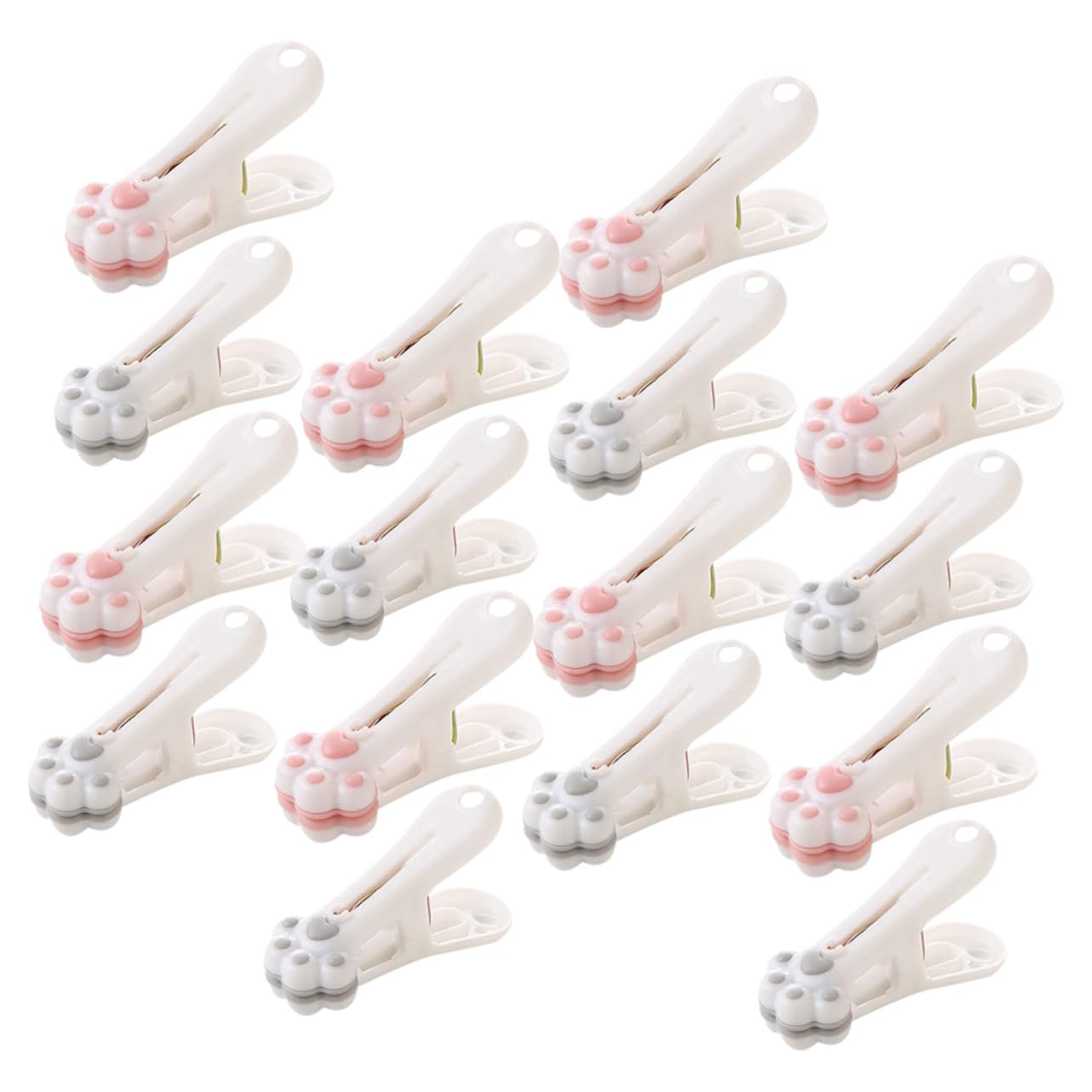 Alipis 72pezzi Clip Per Bucato Antivento Mollette Multifunzionali Per Asciugare Tovaglie e Abbigliamento Clip Resistenti e Pratiche Per