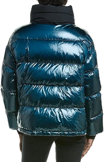 Herno Womens Down Jacket, 40, Blue
