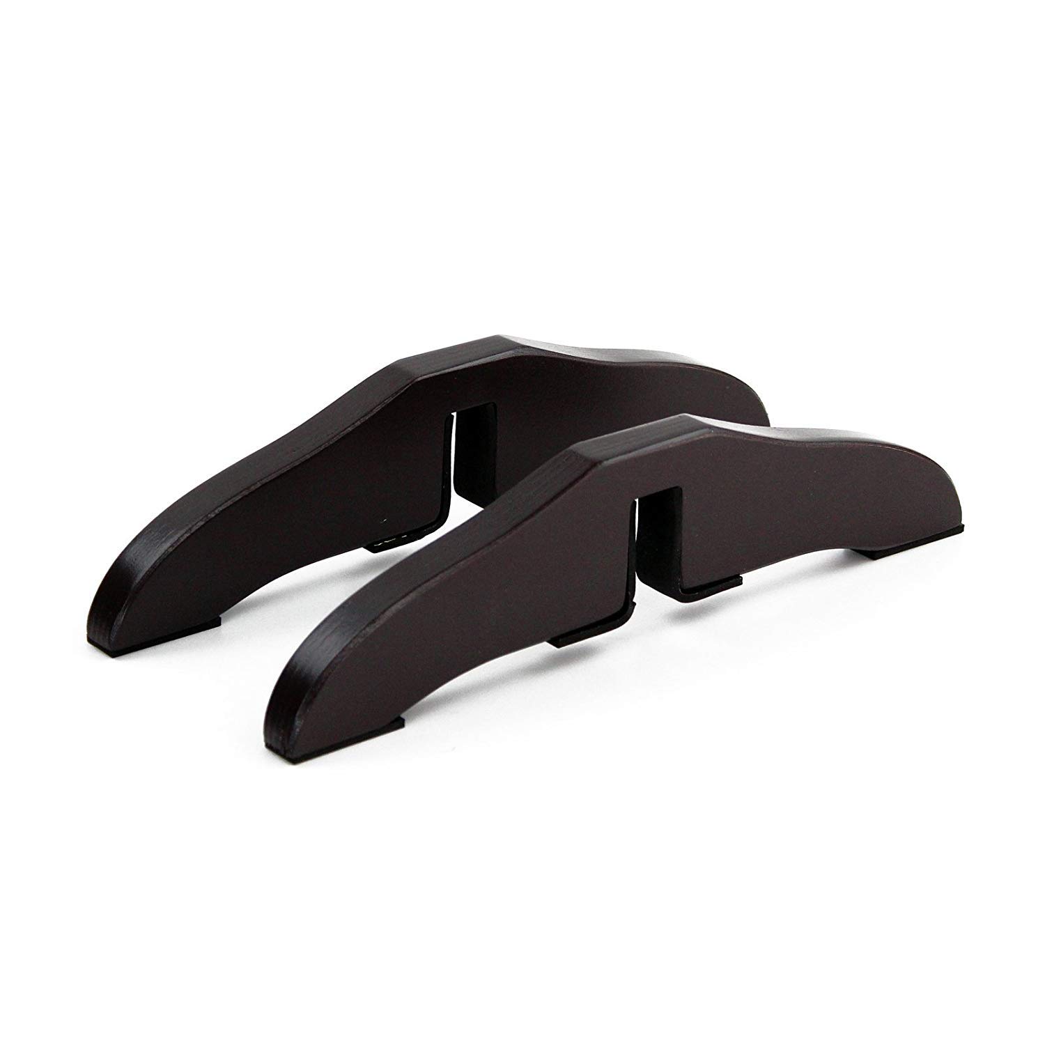 WELLAND Support Feet for 360 Degree Configurable Gate Collection, Espresso, A Pair