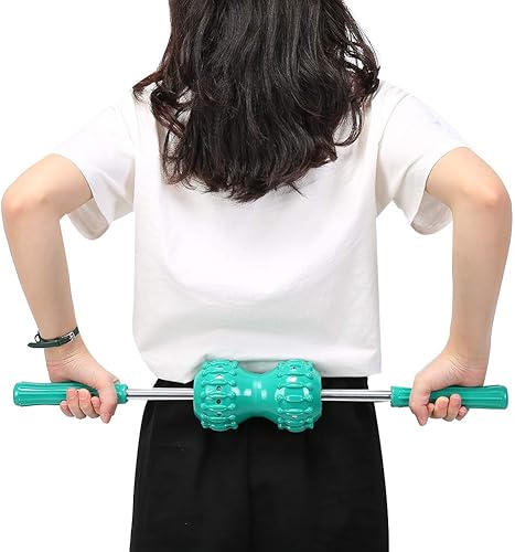 Miniatura 7 de Varilla de masaje con rodillo muscular, rodillo de masaje magnético multifuncional que reduce el dolor muscular, tensión en las piernas, calambres