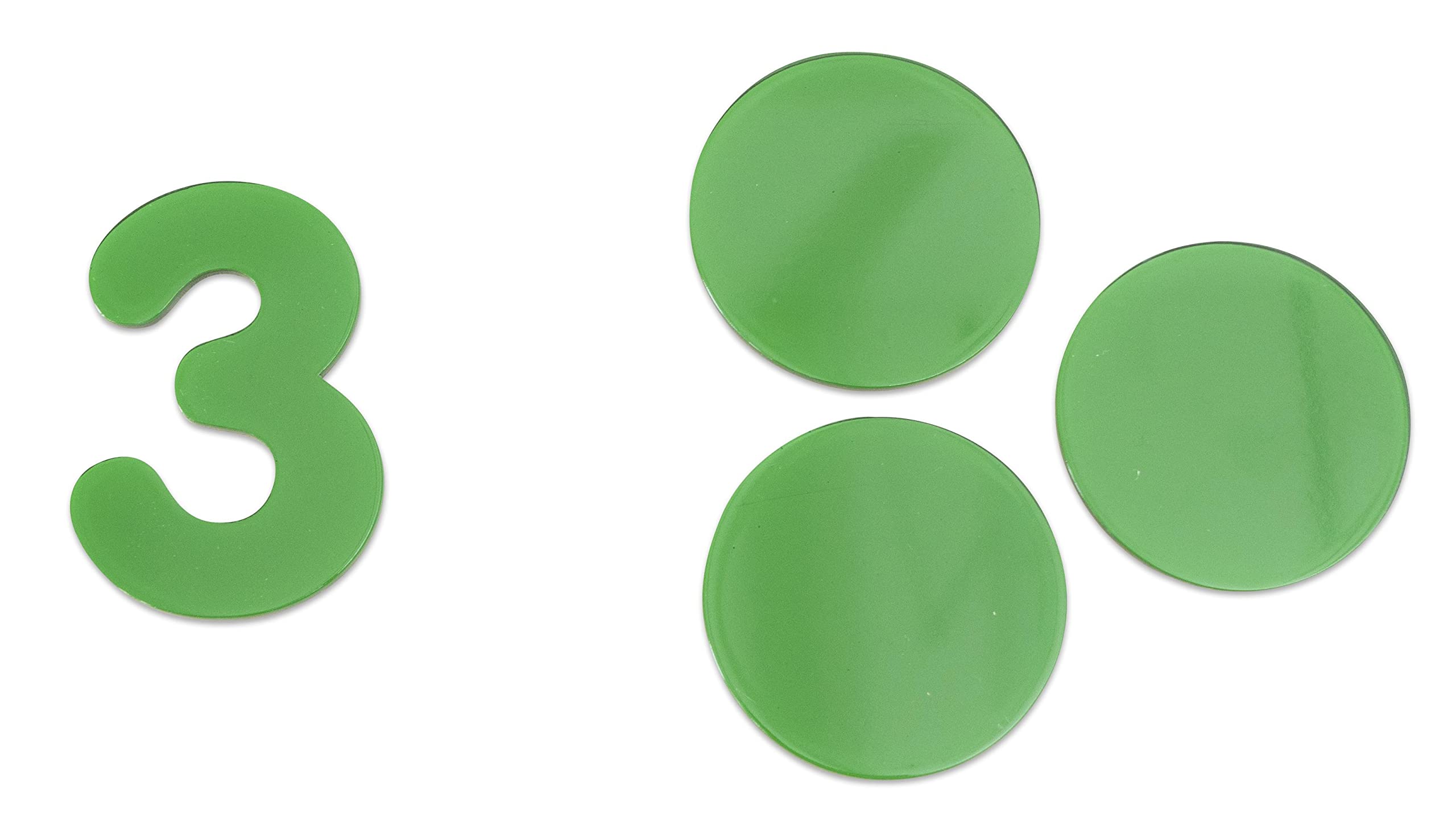 SUNNYSUE 766237 - Zahlen-Mengen Acrylformen - Rechnen Mathematik Grundschule