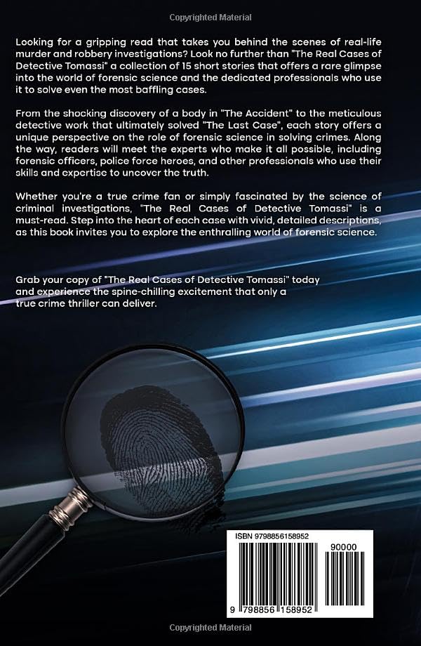 Miniatura 2 de The Real Cases of Detective Tomassi 15 Real Stories of Murder and Robbery Cases Solved with Forensic Science