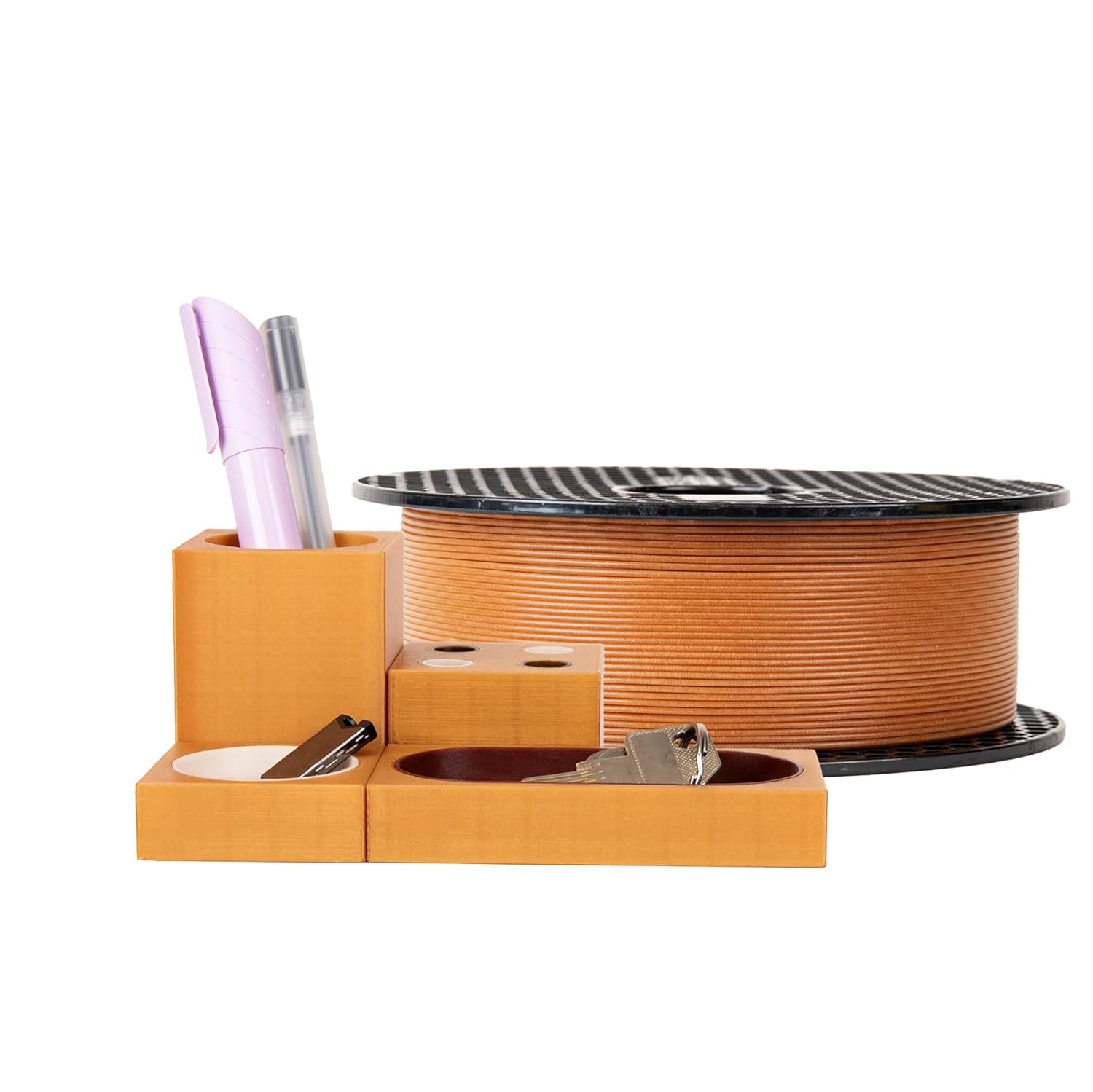 Prusament 3D Printer Premium Filament rPLA Corn Pigment 1.75mm - 1kg Spool - High Precision ±0.02 mm - Eco-Friendly Recycled Material - No Tangling - Ideal for Beginners & Sustainable Printing