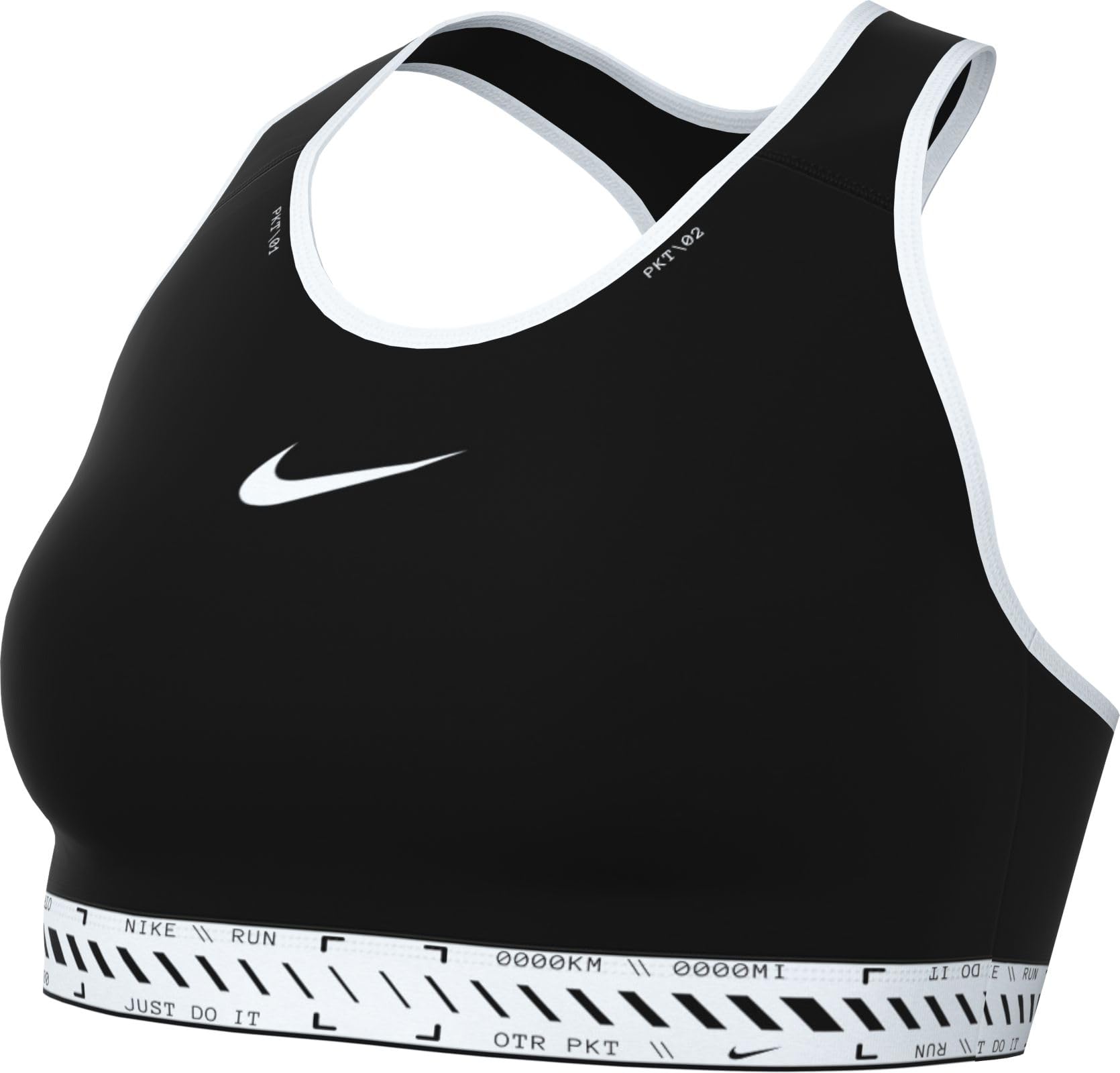 NIKE Biustonosz sportowy Women's W Nk Swsh On The Run Bra