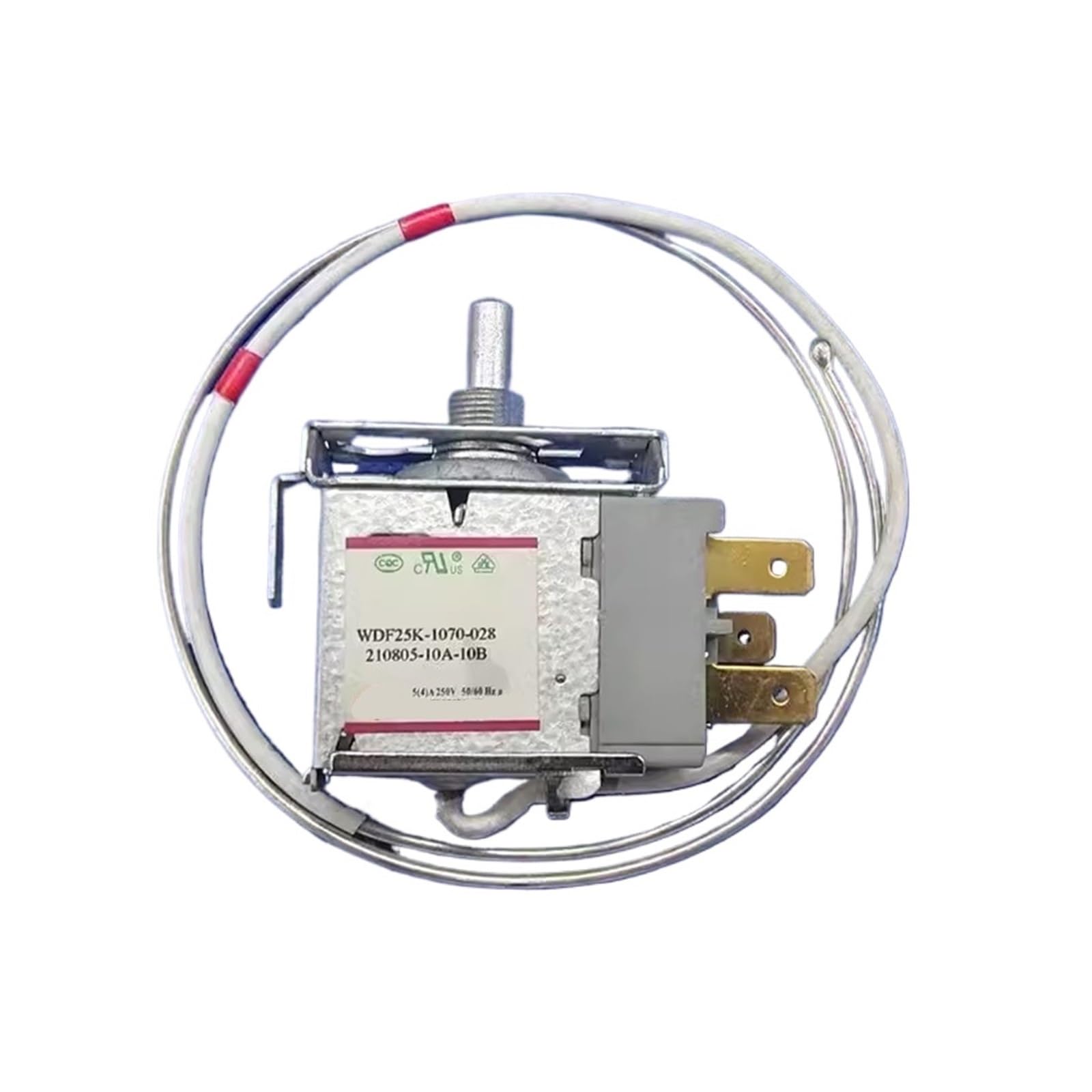Fkymx 1Pcs Refrigerator Thermostat，Compatible For Tcl，Compatible For Homa，Refrigerator Wdf25k-1070-028 Probe 60Cm Temperature Controller Refrigerator Replacement Acc