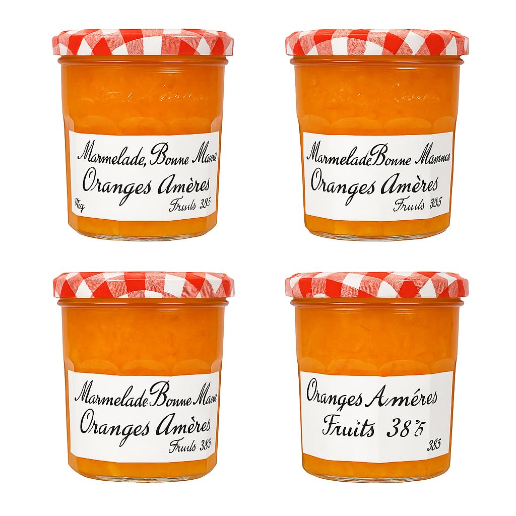 Marmelade - D'Oranges Amères 370G - (Lot De 4)
