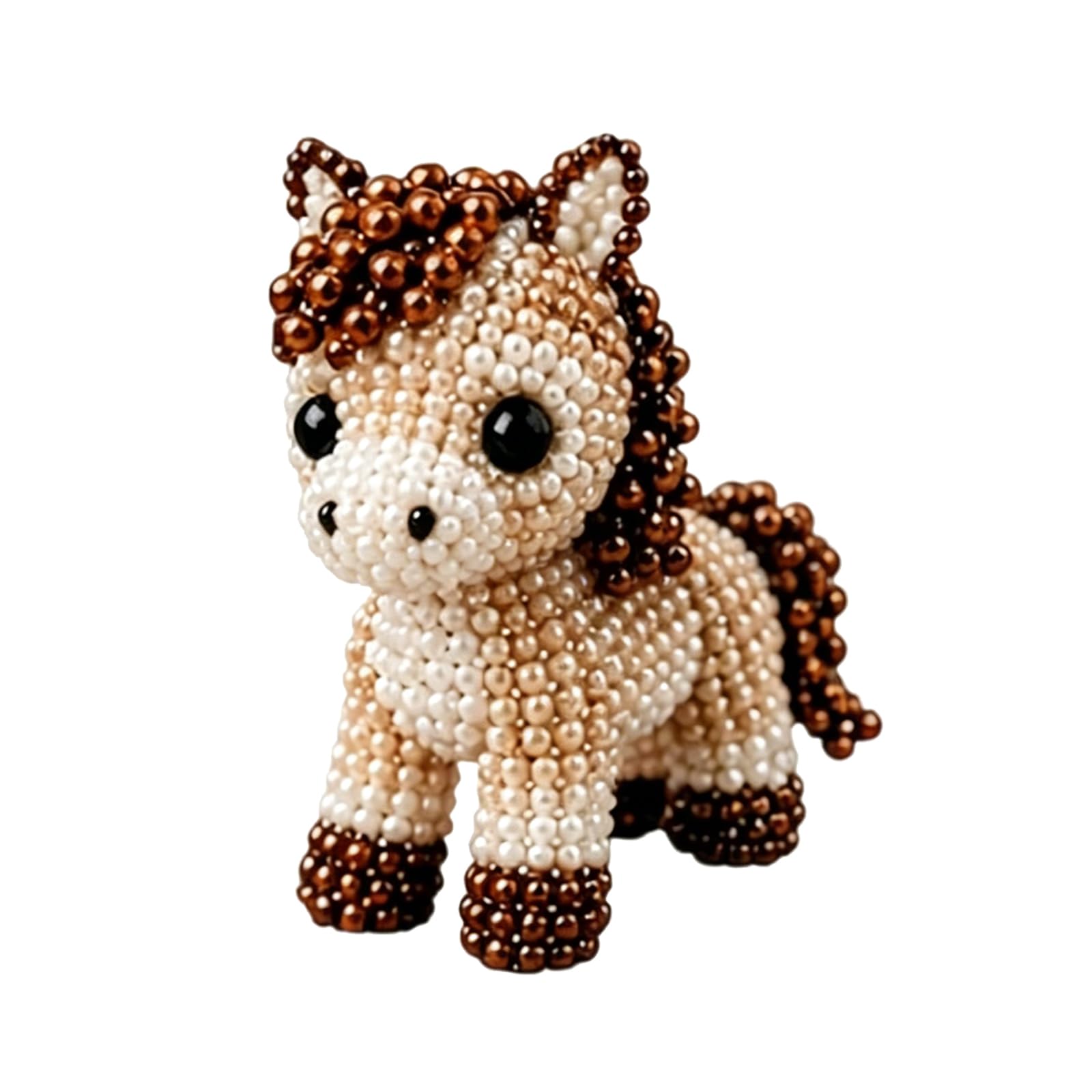 PANGBOER Creative Beads Set for Making Lovely Animal Charm and Unique Handcrafted Jewelry Animal Shape Beads