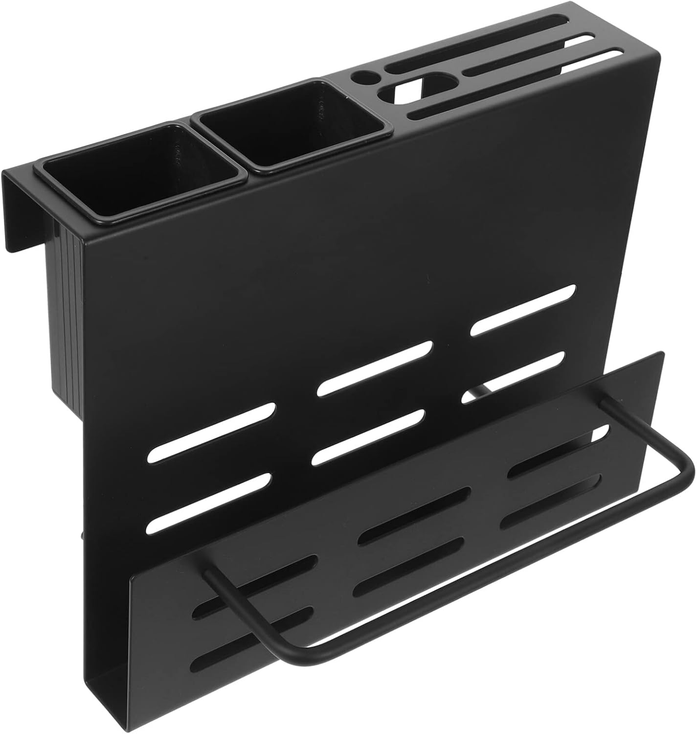 Kichvoe Wall Mount Multi-function Utensil Holder for -saving Chopstick and Cutlery Organizer Cutting Board Storage Elegant Design for Tidy Countertops