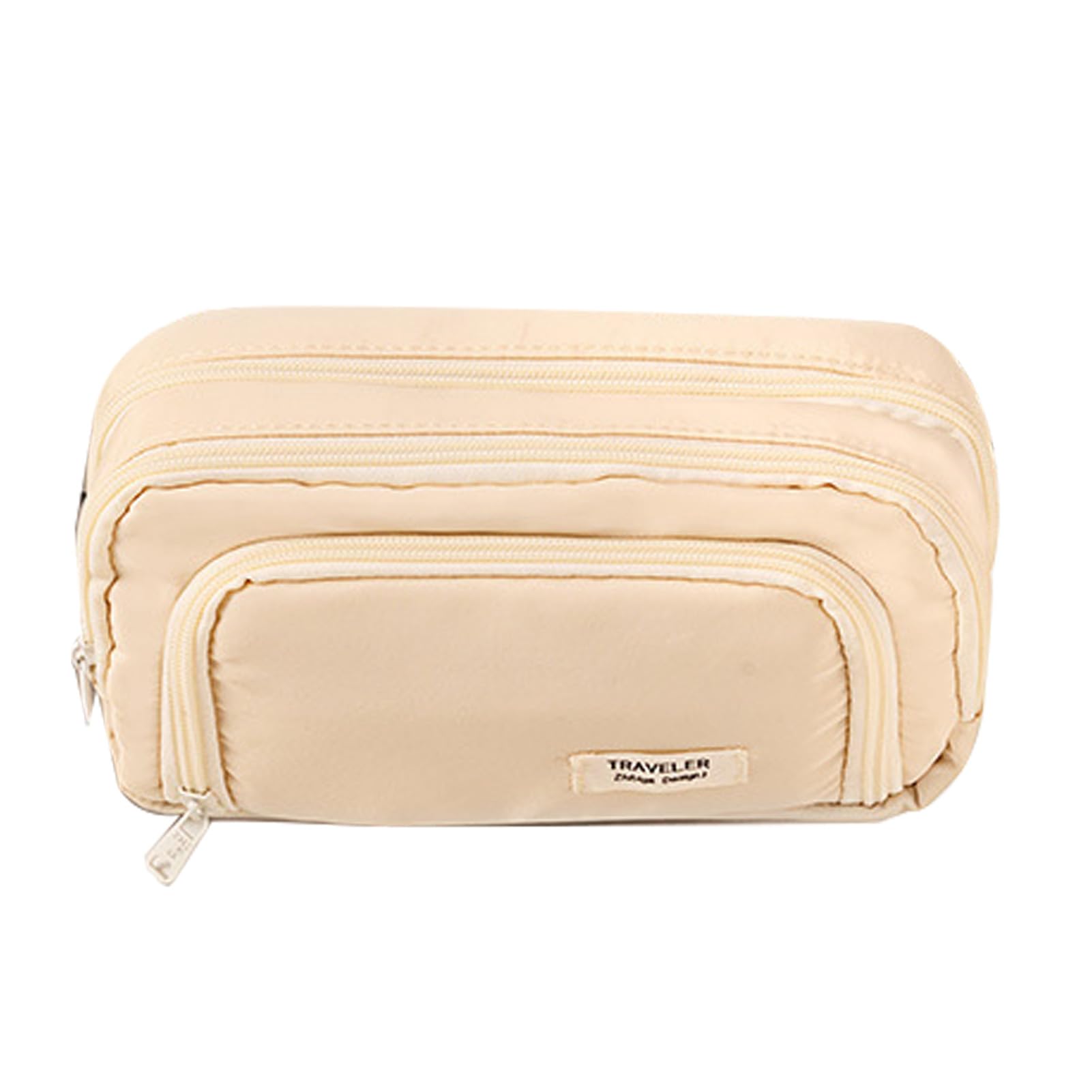 Estuche Para Lápices De Gran Capacidad, Aesthetic Felpa Estuche, Mujer