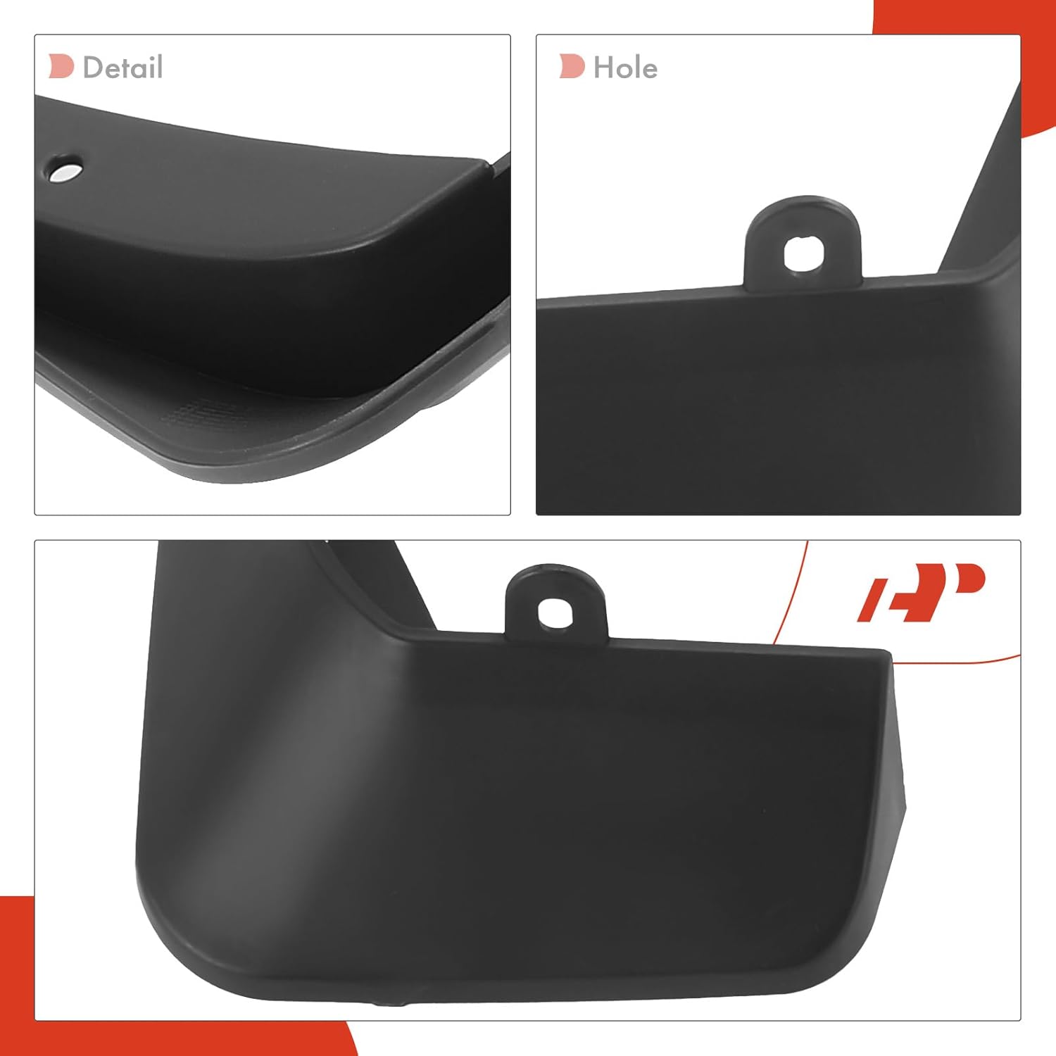 A-Premium Splash Guards Mud Flaps Mudflaps Replacement for 2014-2015 Lexus IS250 2014-2016 IS350 2016 IS300 4-PC Set