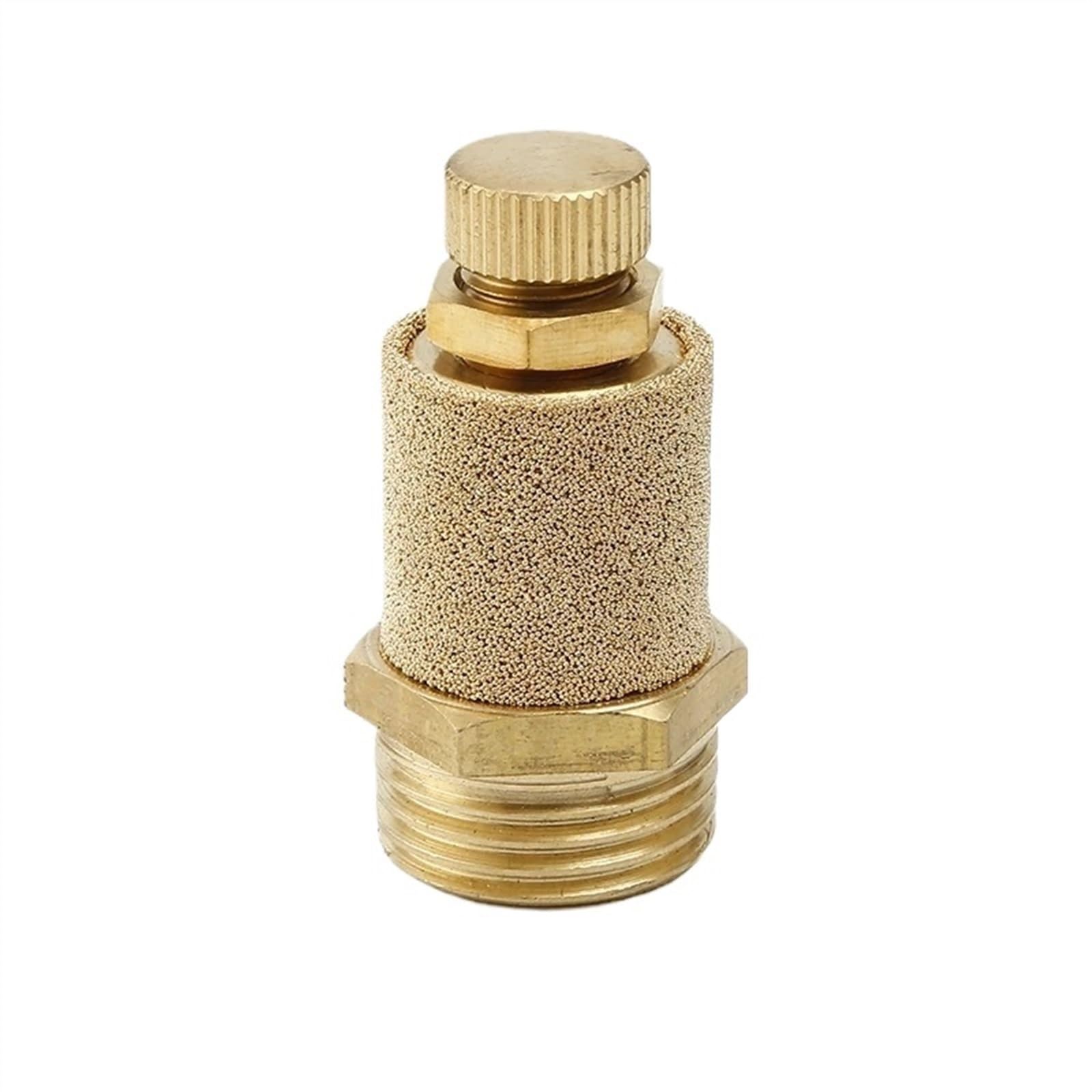 Silenziatori Pneumatici, marmitte, silenziatori Filtro antirumore Silenziatore di Scarico Pneumatico(Flat,1/2")