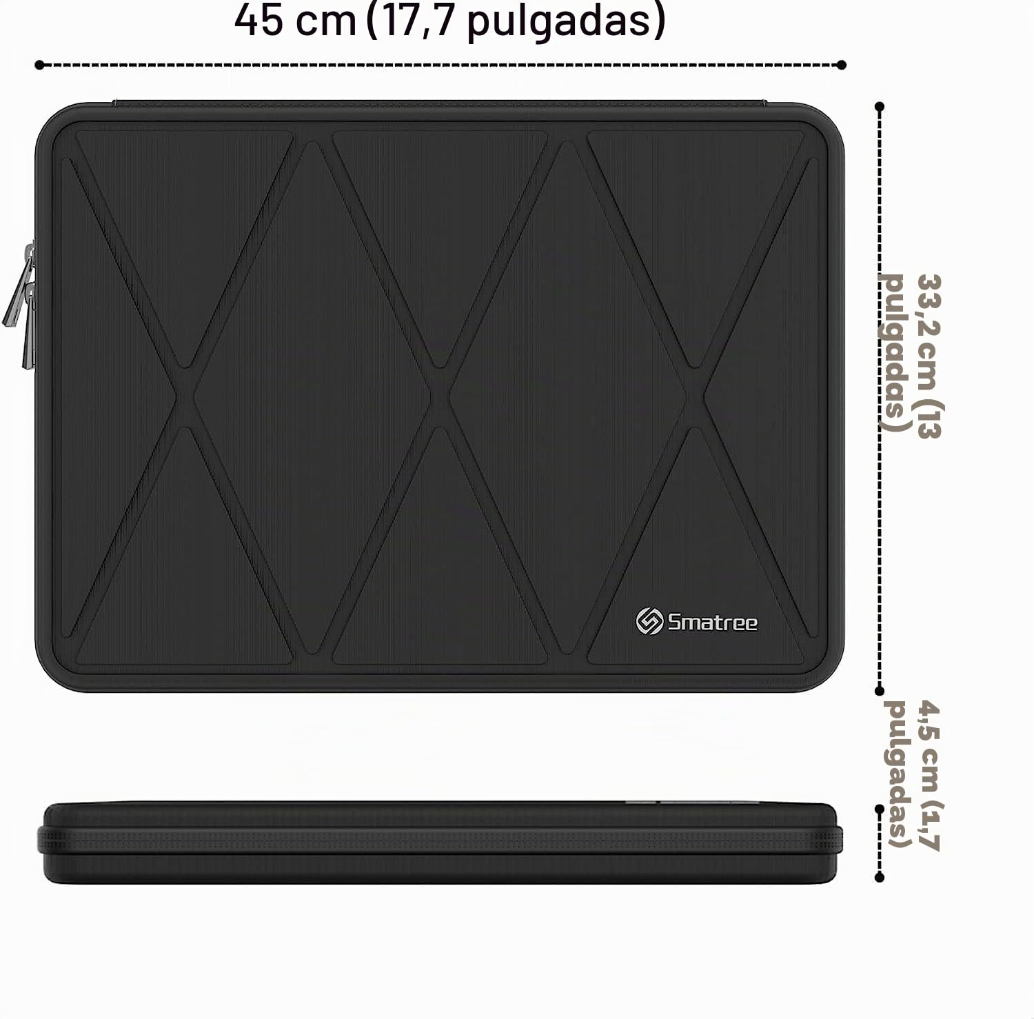 Smatree Funda de Carcasa Dura para portátil Compatible con maletín para portátil ASUS ROG Strix Scar 18 de 18 Pulgadas, ASUS ROG Strix G18, ASUS ROG Strix Scar 18 (2024), ROG Strix G18 (2024)