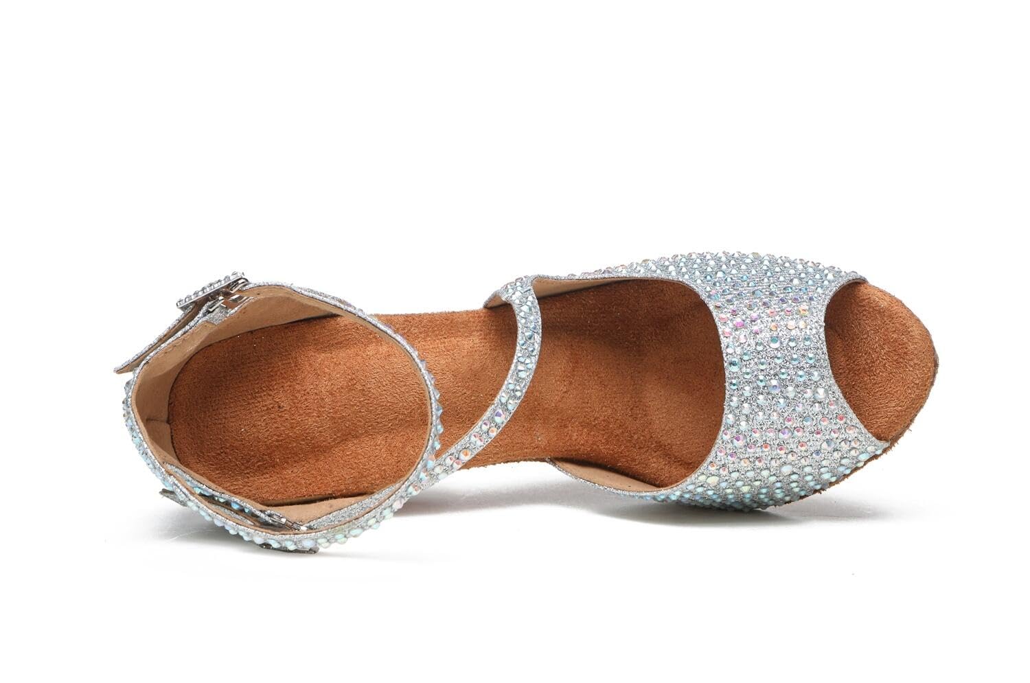 Sandali da Sposa da Donna con Glitter con Strass Latini