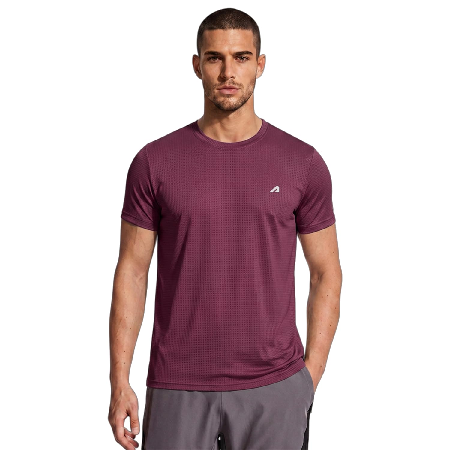 Boldfit Gym T Shirts for Men Workout Breathable T Shirt for Man Active Wear Sports Tshirt for Men Lightweight Gym Tshirts for Man Dry Fit Running T Shirts for Boys Regular Fit Sports Tshirts-picture-29