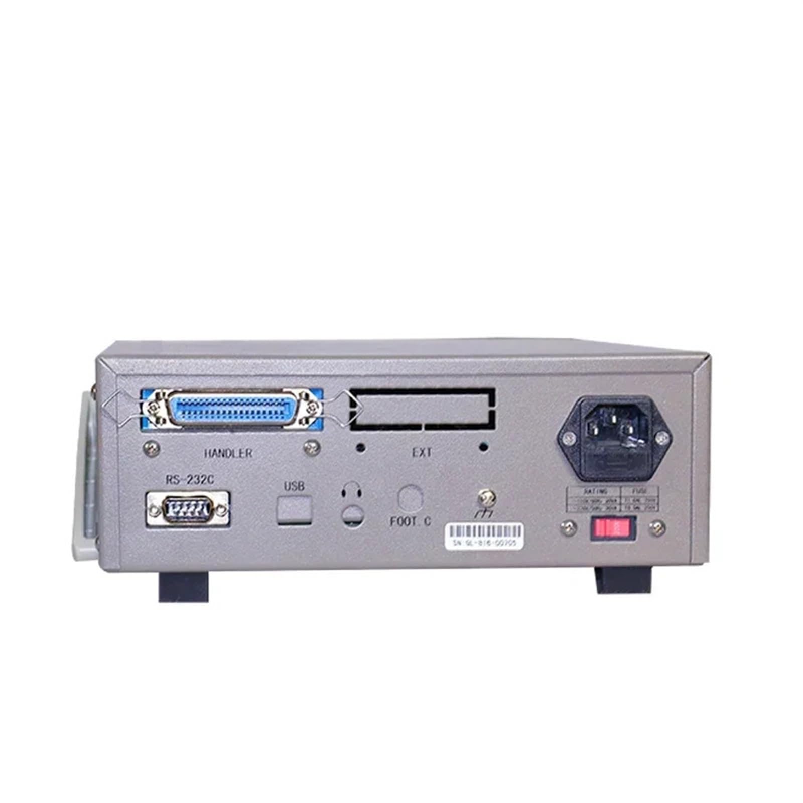 Medidor de ESR LCR con pantalla LCD y procesador núcleo 32 bits precisión LCR-106X, comprobador puente digital, medidor China 200 KHz Diagnóstico de distribución de energía