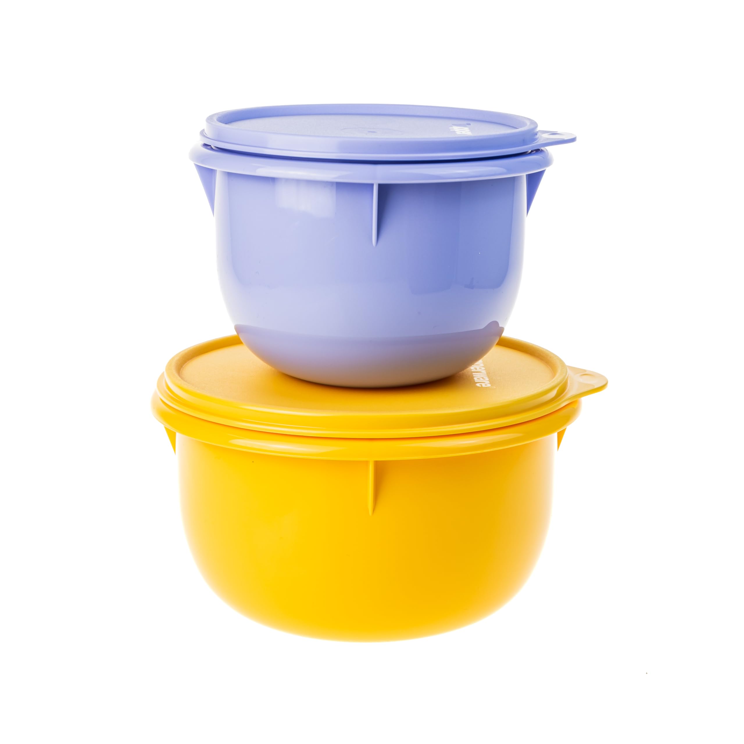 Generisch TW Peng Rührschüssel Set Schüssel 1,1 l Flieder + 1,9 l Orange (inkl. Geschenk-Artikel)