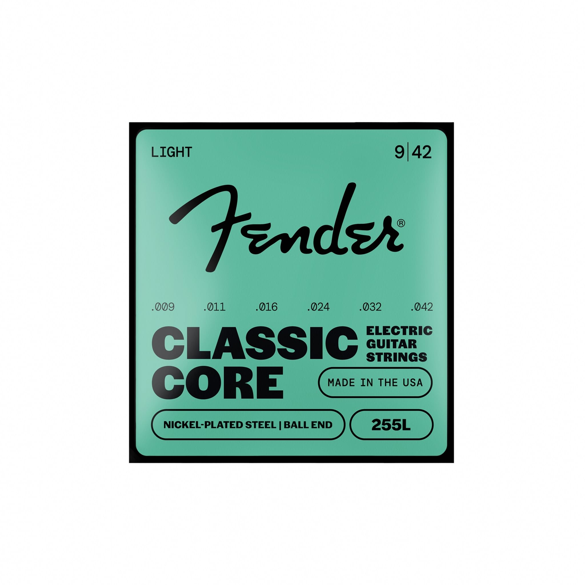 Fender 255L Classic Core Nickel Plated Steel/Ballend 009/042