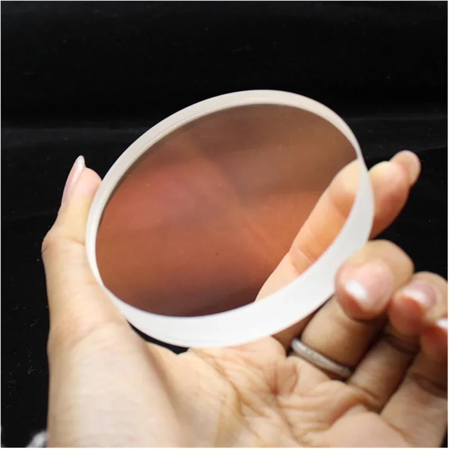 Objective Lens， Cemented Glued Lenses Achromatic Lens for Refracting Astronomical Telescope Objective 70mm Series F280 F400 F700,for Doublet Convex Lens(D73F400 Green Film)