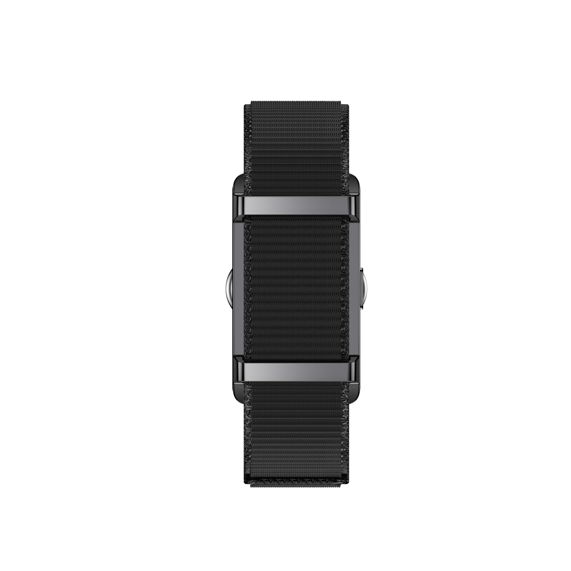 OBA Y25 Smartwatch Fitness Tracker, Monitoraggio Salute HR/SpO2/HRV, Sonno e Pressione, 30 Giorni Batteria, Impermeabile IP68, Display Nero con Cinturino in Nylon, Bluetooth 5.4