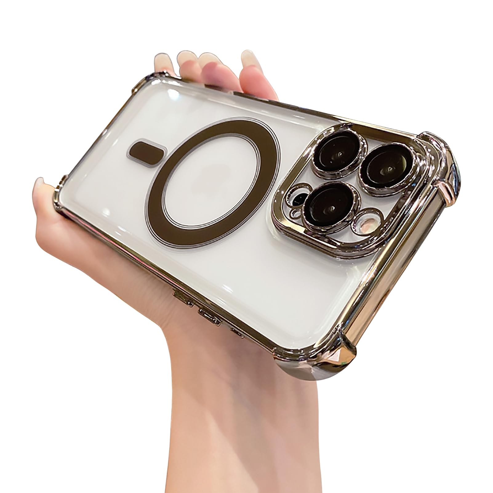Amazon.com: Uioeua for iPhone 13 Pro Max Case with Metal Ring