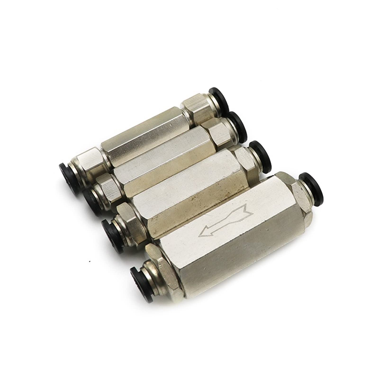 Valvola di ritegno pneumatica in Ottone 4m 6mm 8mm 10mm 1/4 3/8 1/2 Pollici Adattatore for Tubo valvola a Via Singola for Aria compressore d'Aria 1 pz(Cv-01bsp)