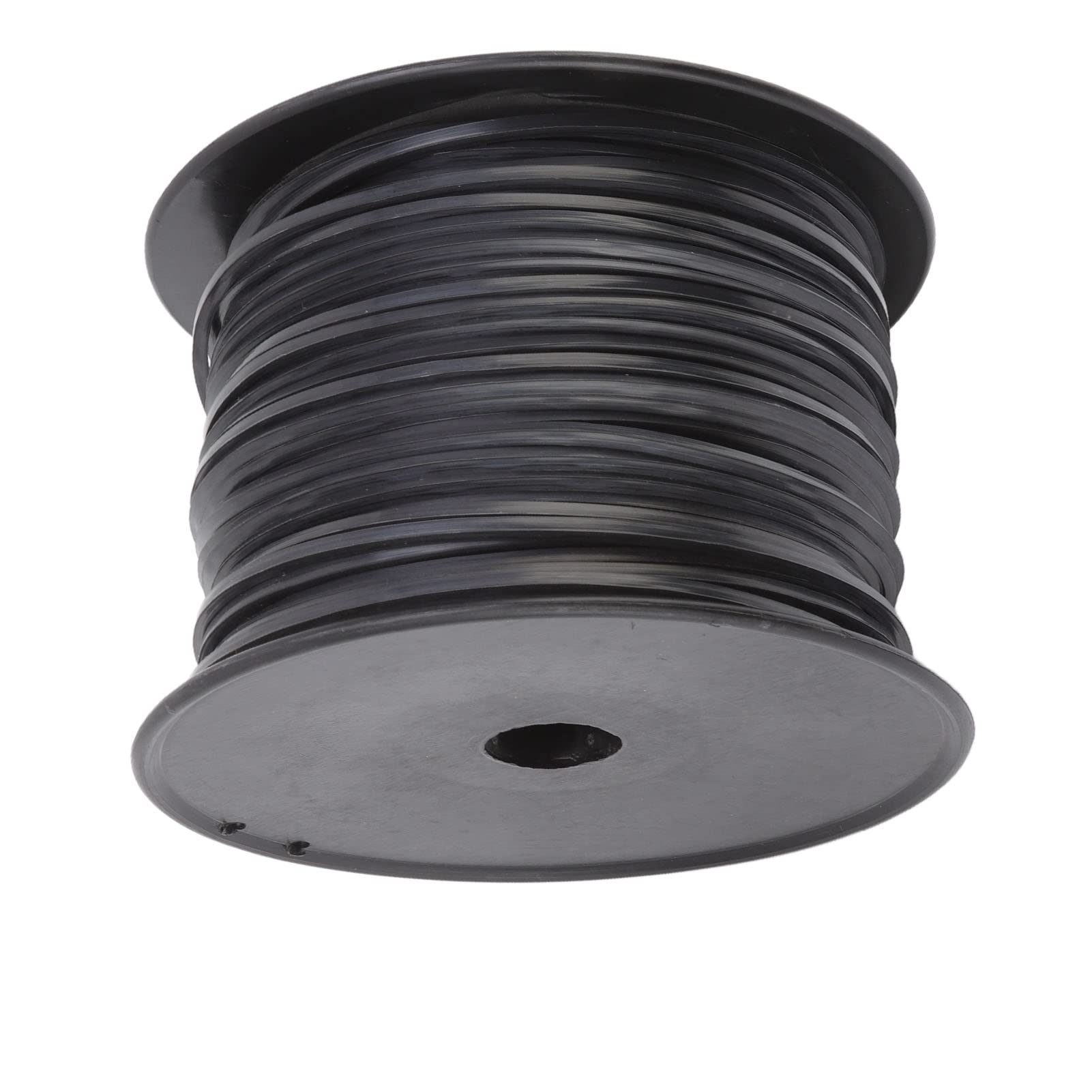 Filo per decespugliatore quadrato da 3,3 mm/0,13 pollici Sostituzione del filo per decespugliatore nero in nylon ad alta efficienza per (100m / 328.1ft)