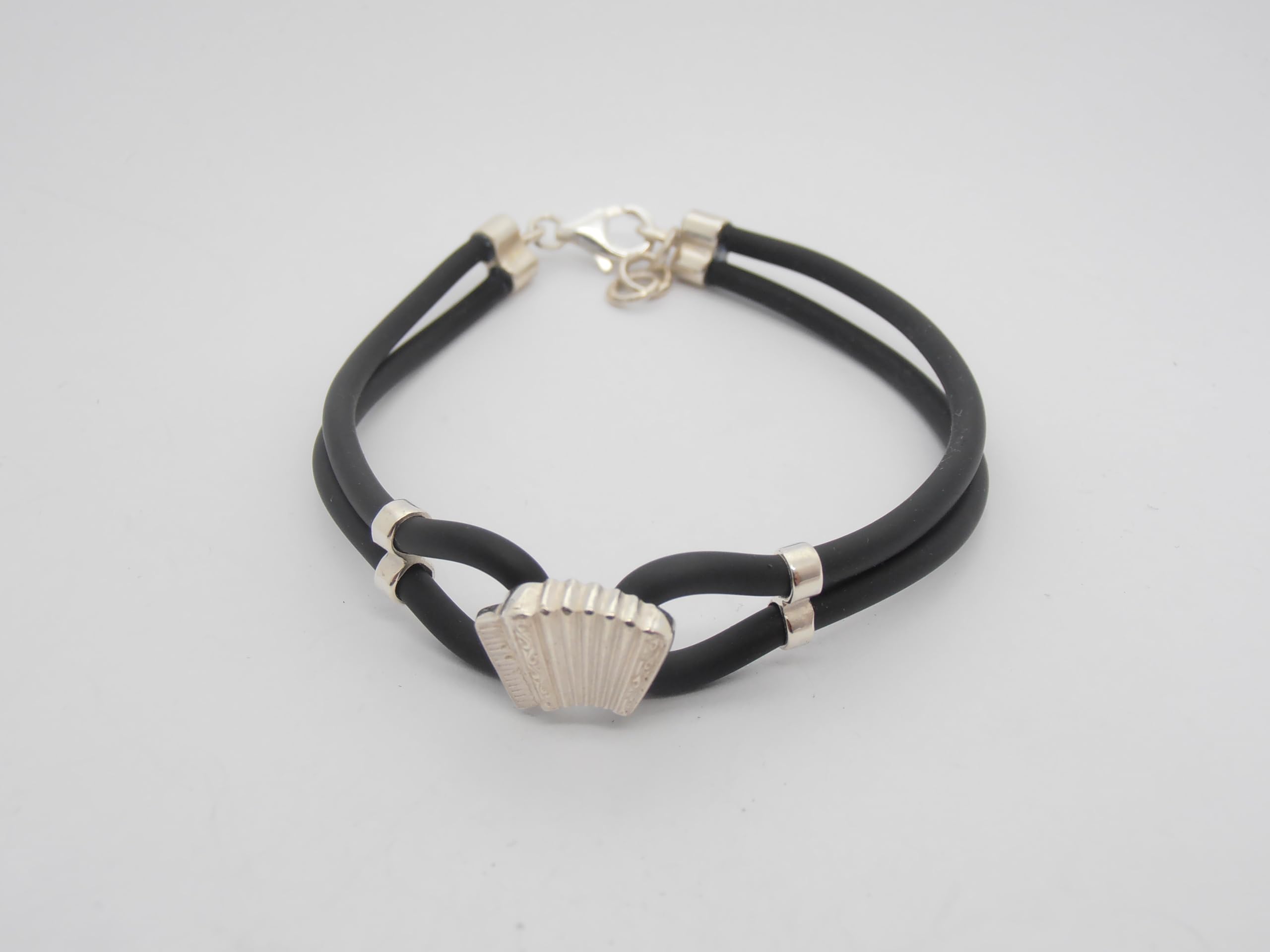 Fisarmonica : Braccialetto in Argento 925 - Bracciale Musicista - Musica - Strumento Musicale