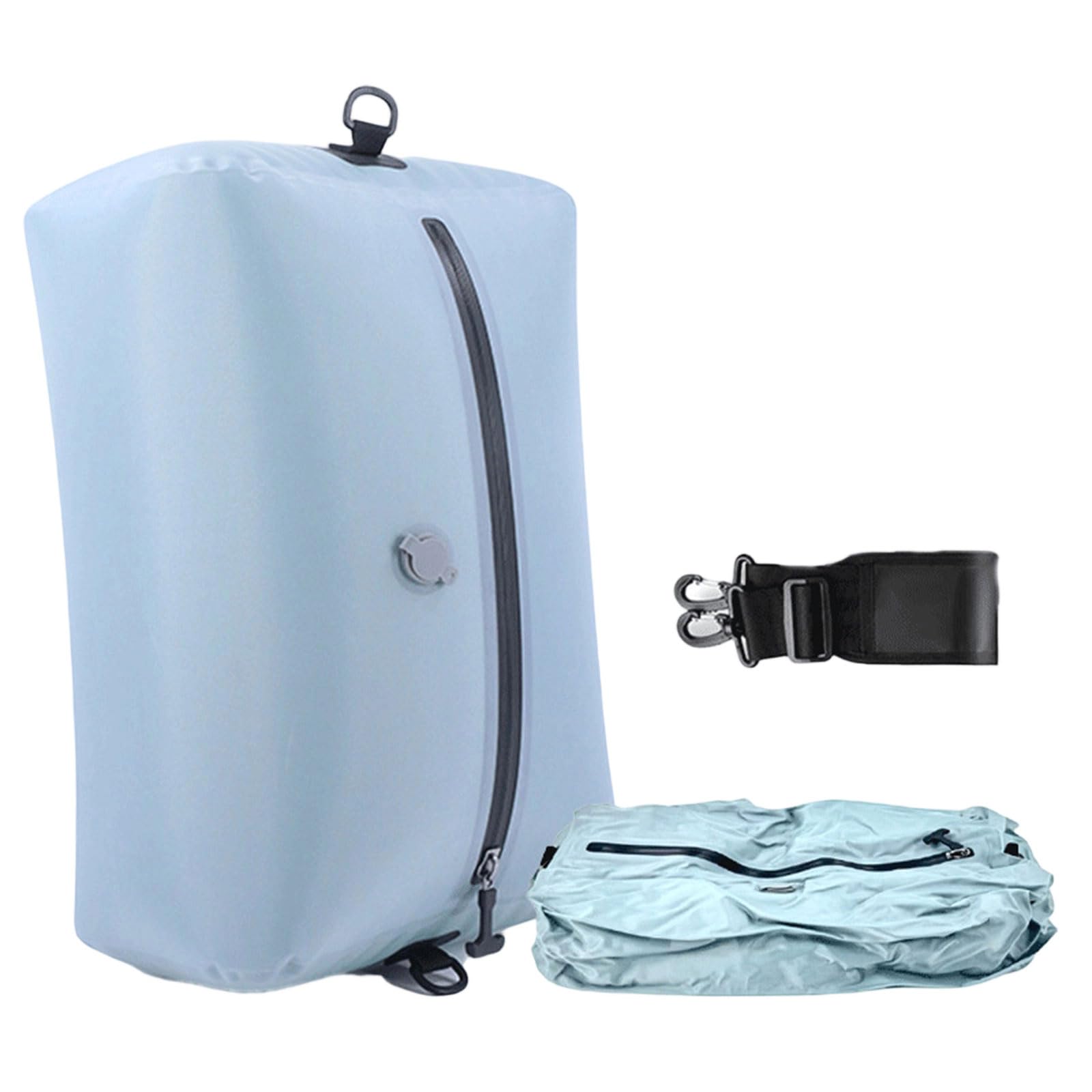 Sturdy TPU Nylon Vacuum Compression Bag Ideal for Outdoor Activities and Home Organization Space Saving Storage Bag
