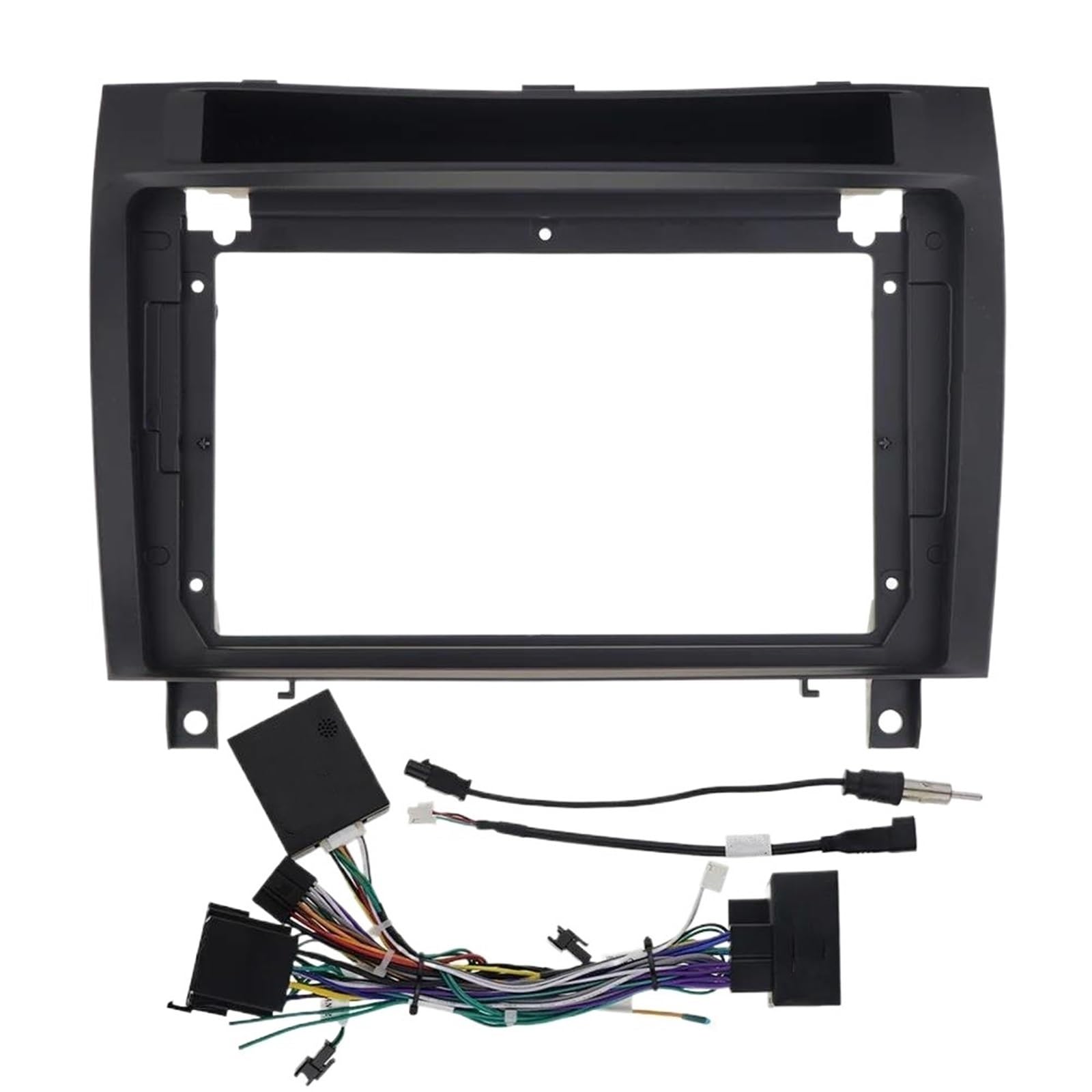 Panel de Radio de Fascia de Coche Adaptador de cajade Coches Caja de canbus Decodificador de Cuadros para Benz SLK R171 2004 2005 2006 2007 2008 2009 2010 2011