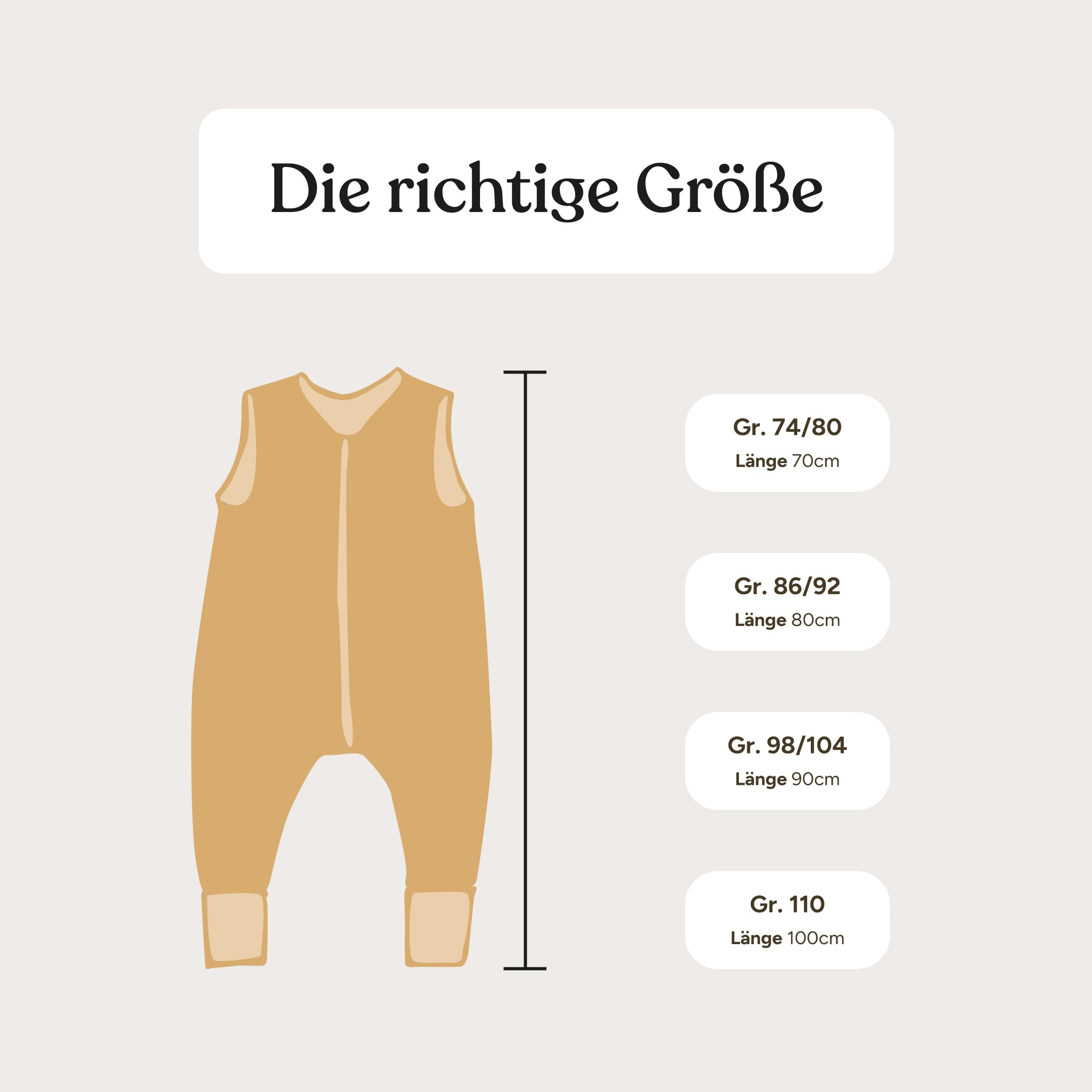 Ehrenkind® Schlafsack mit Füßen | Musselin 0.5 TOG | Babyschlafsack mit 100% Bio-Baumwolle OEKO-TEX