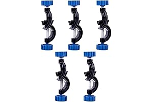 LabZhang 5 Pack Lab Stand Clamp Holder Optimized for Experiments