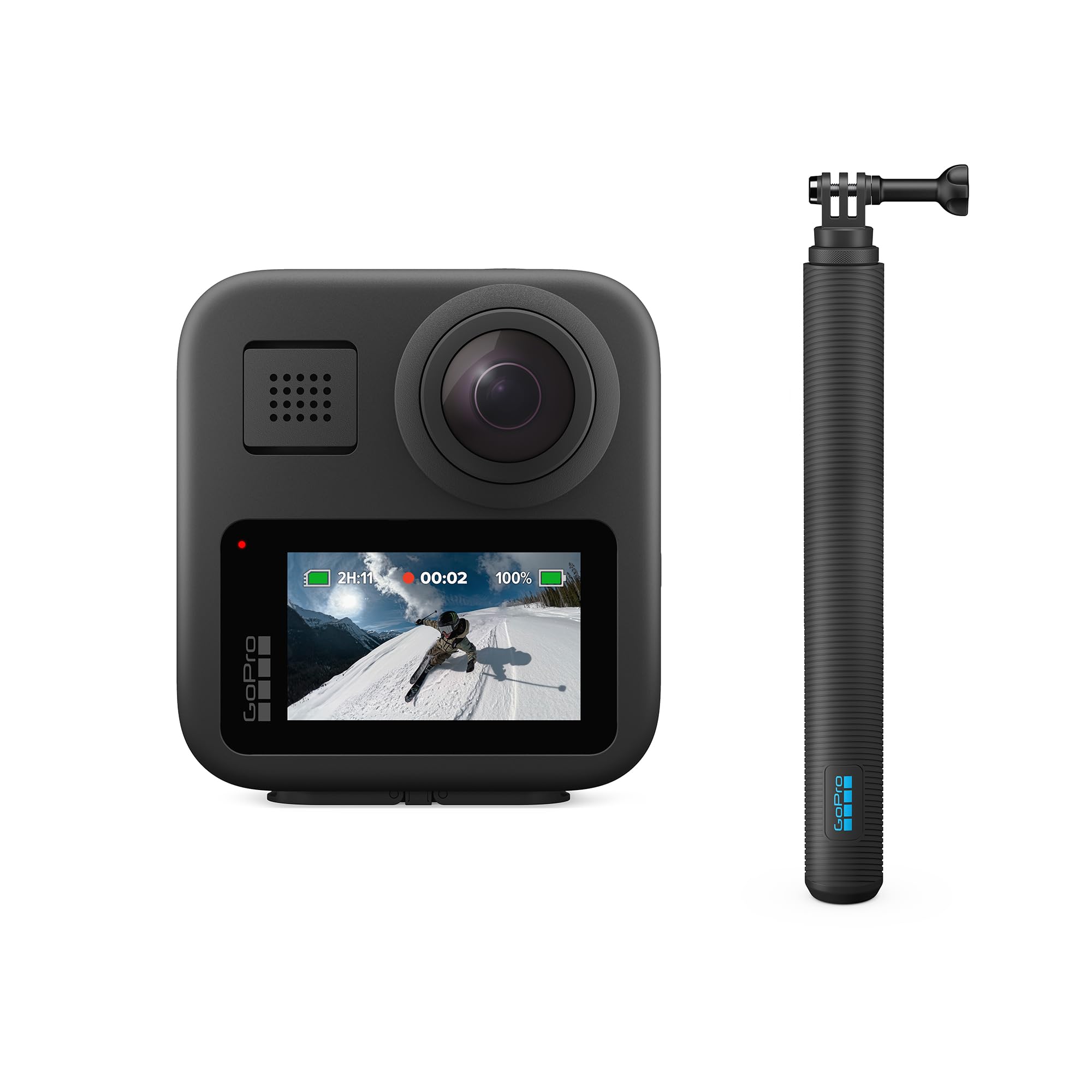 Kamera sportowa GoPro MAX 360 + Wysięgnik teleskopowy o długości 1,2 m