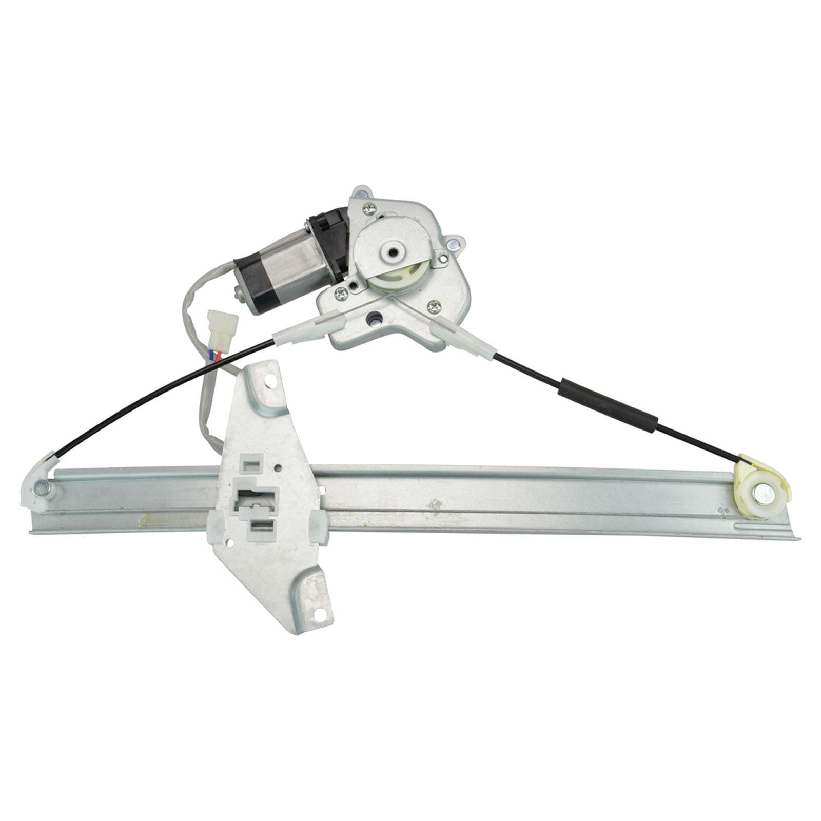 TRQ Front Driver Side Power Window Motor and Regulator Assembly Power