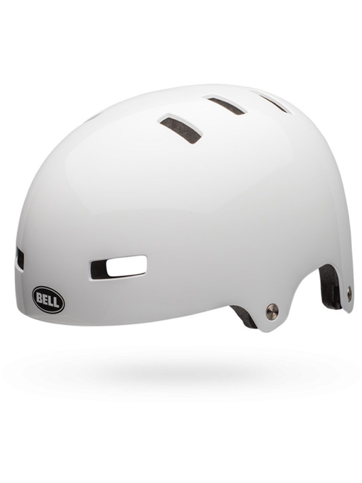 Bell - Local SOLID CE Helme - Erwachsene Unisex - Schutzausrüstung, Fahrradhelm, BMX-Helm, BMX-Schutzhelm, Weiß, L