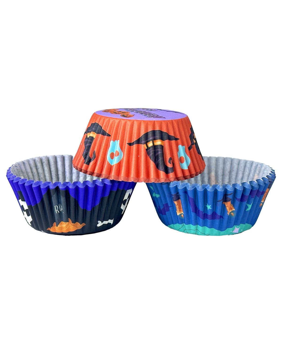 300 Pirottini Per Muffin Standard - 6 Design Colorati, Adatti Forno E Microonde (5 Cm Base) - Foto 10