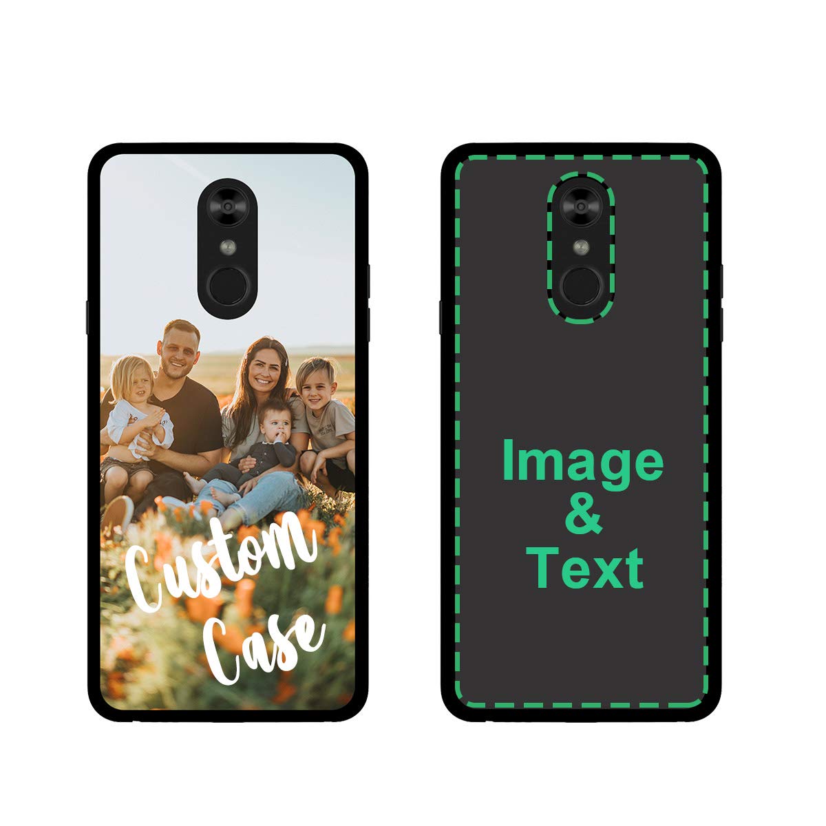 WOWTIFYCustom Phone Case for LG Stylo Personalized Photo Phone Cases  Customized Gift for Birthday Xmas Valentines Friends Her Him, Uartify