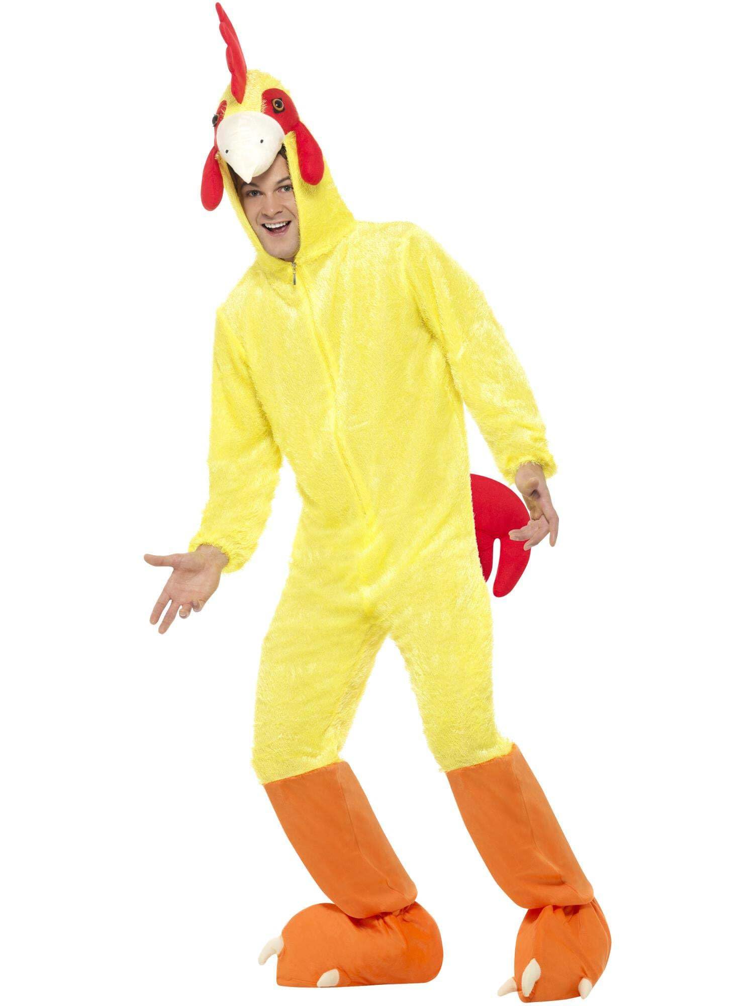 Smiffys Men's Yellow Chicken Costume